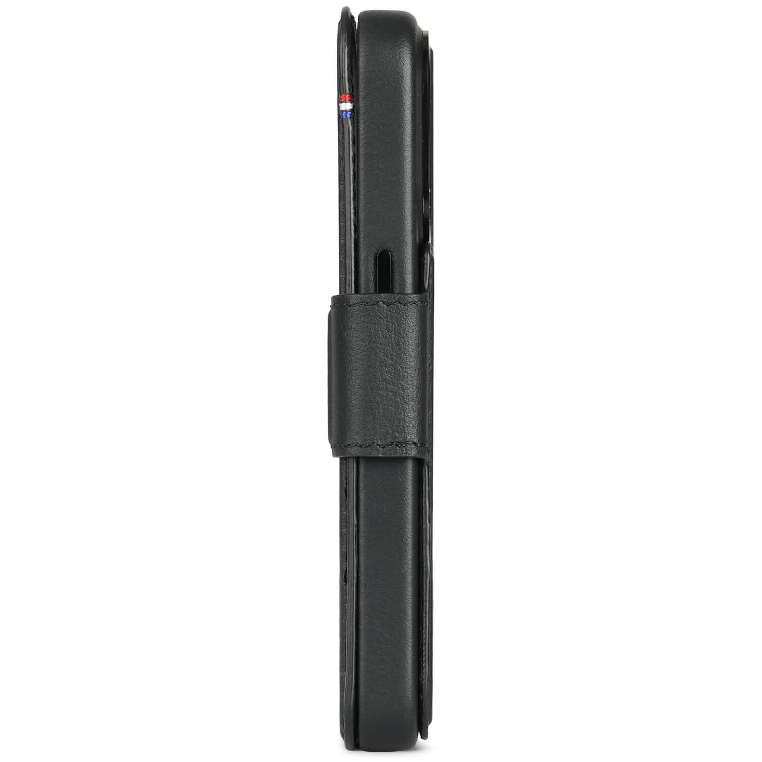 iPhone 15 Pro Detachable Wallet Leather Black