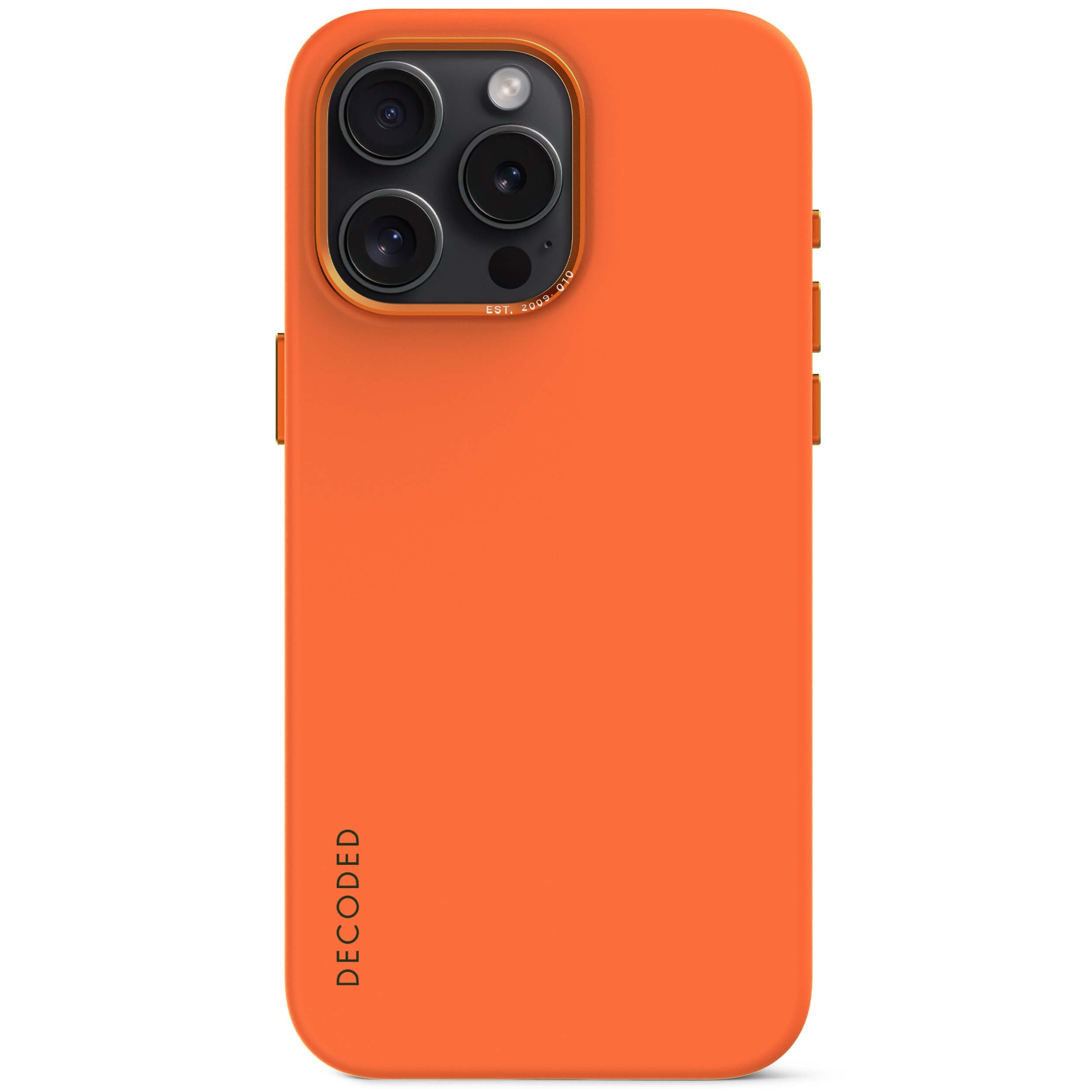 iPhone 15 Pro Max AntiMicrobial Silicone Back Cover Apricot