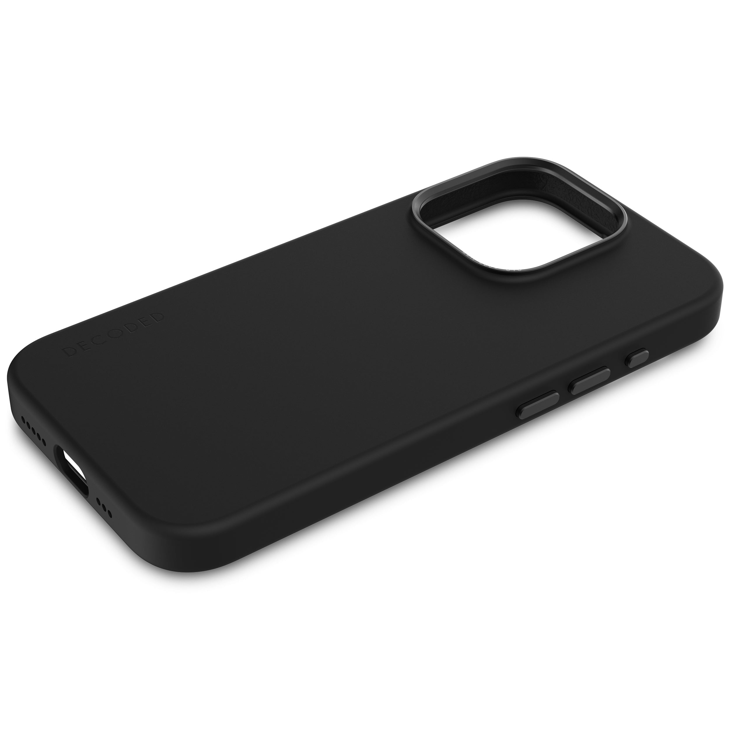 iPhone 15 Pro Max AntiMicrobial Silicone Back Cover Graphine