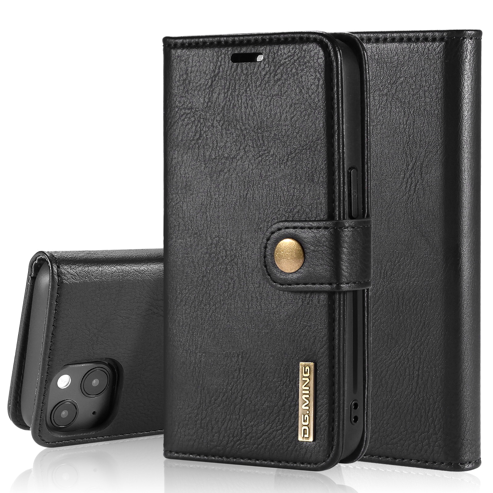 iPhone 14 Magnet Wallet Black