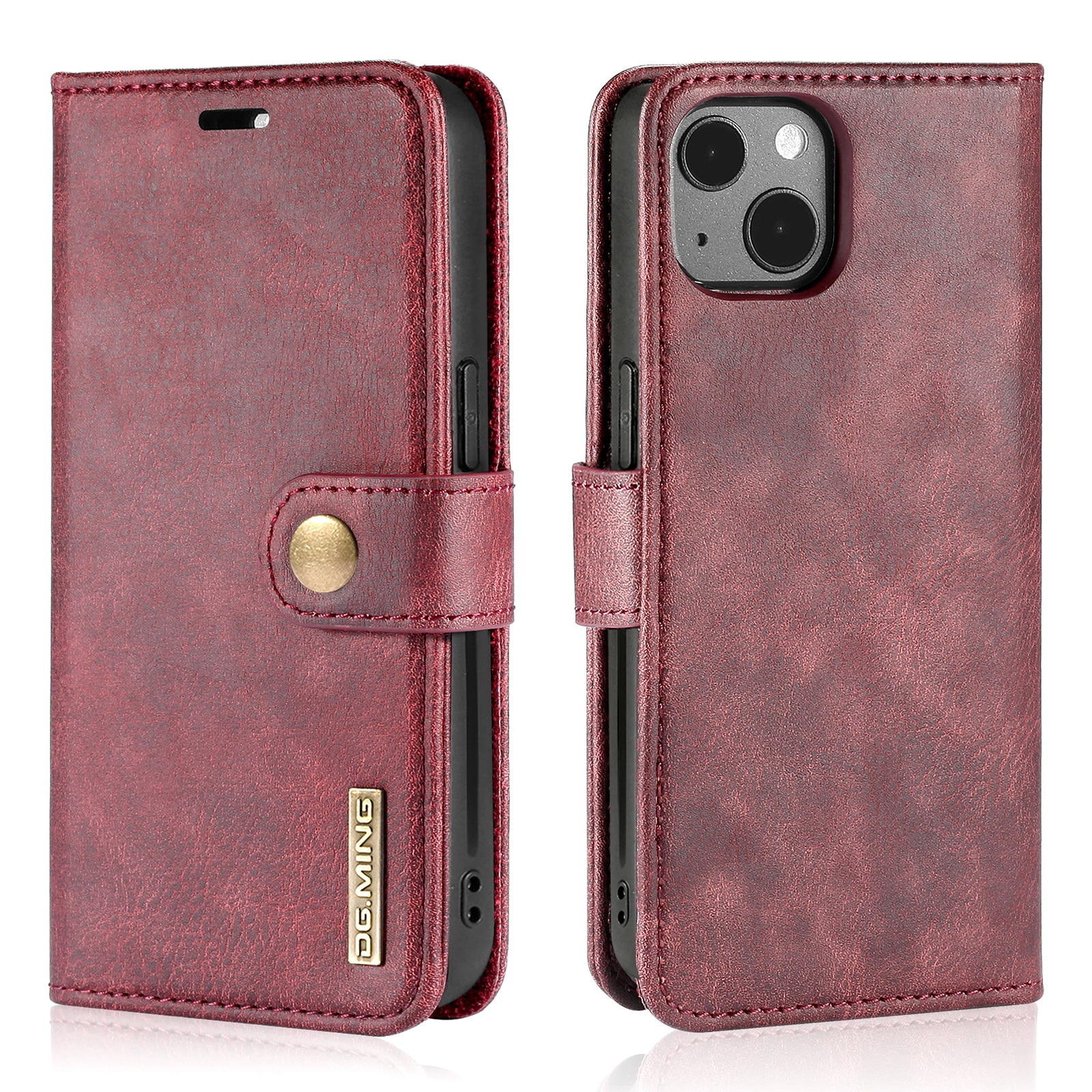 iPhone 13 Magnet Wallet Red