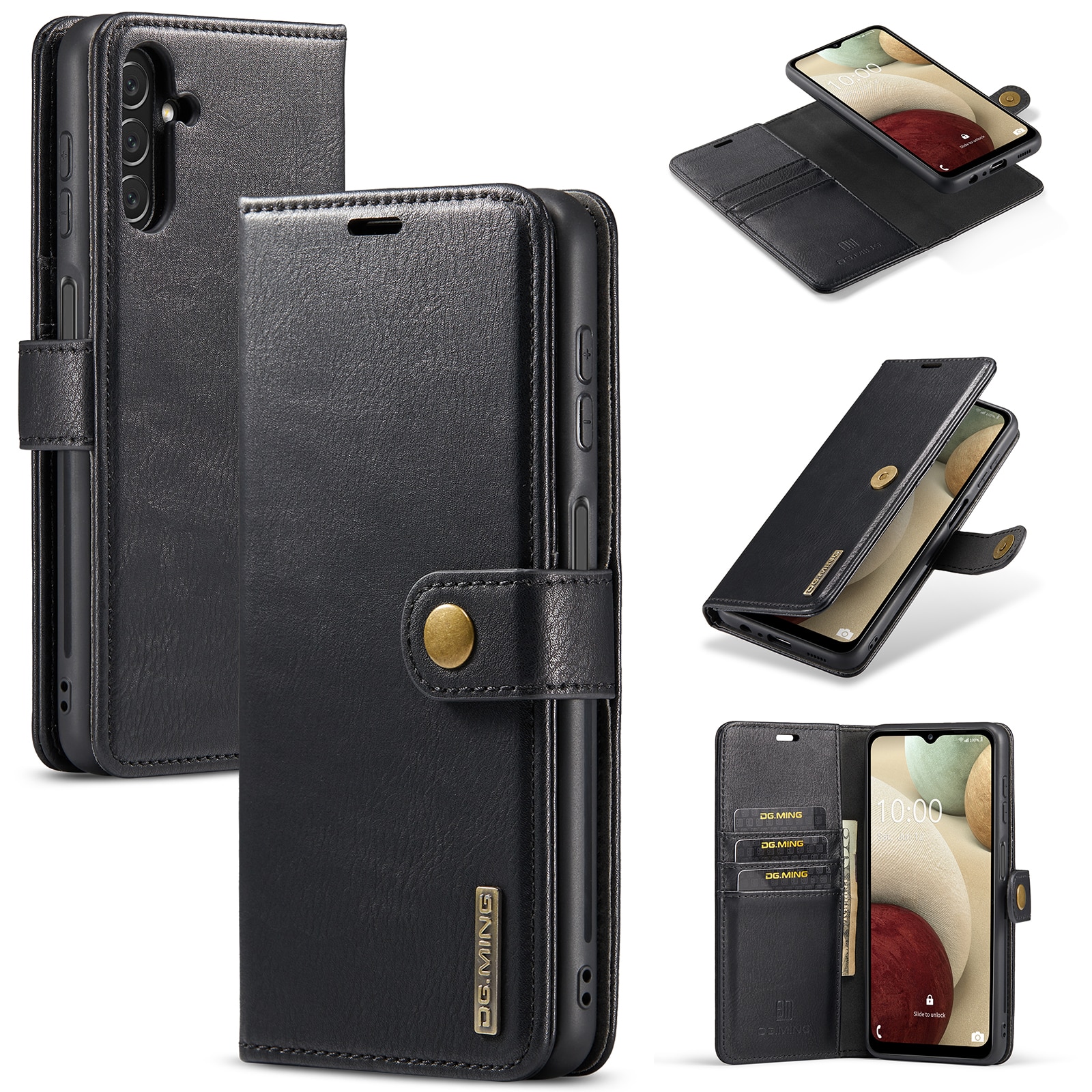 Samsung Galaxy A14 Magnet Wallet Black