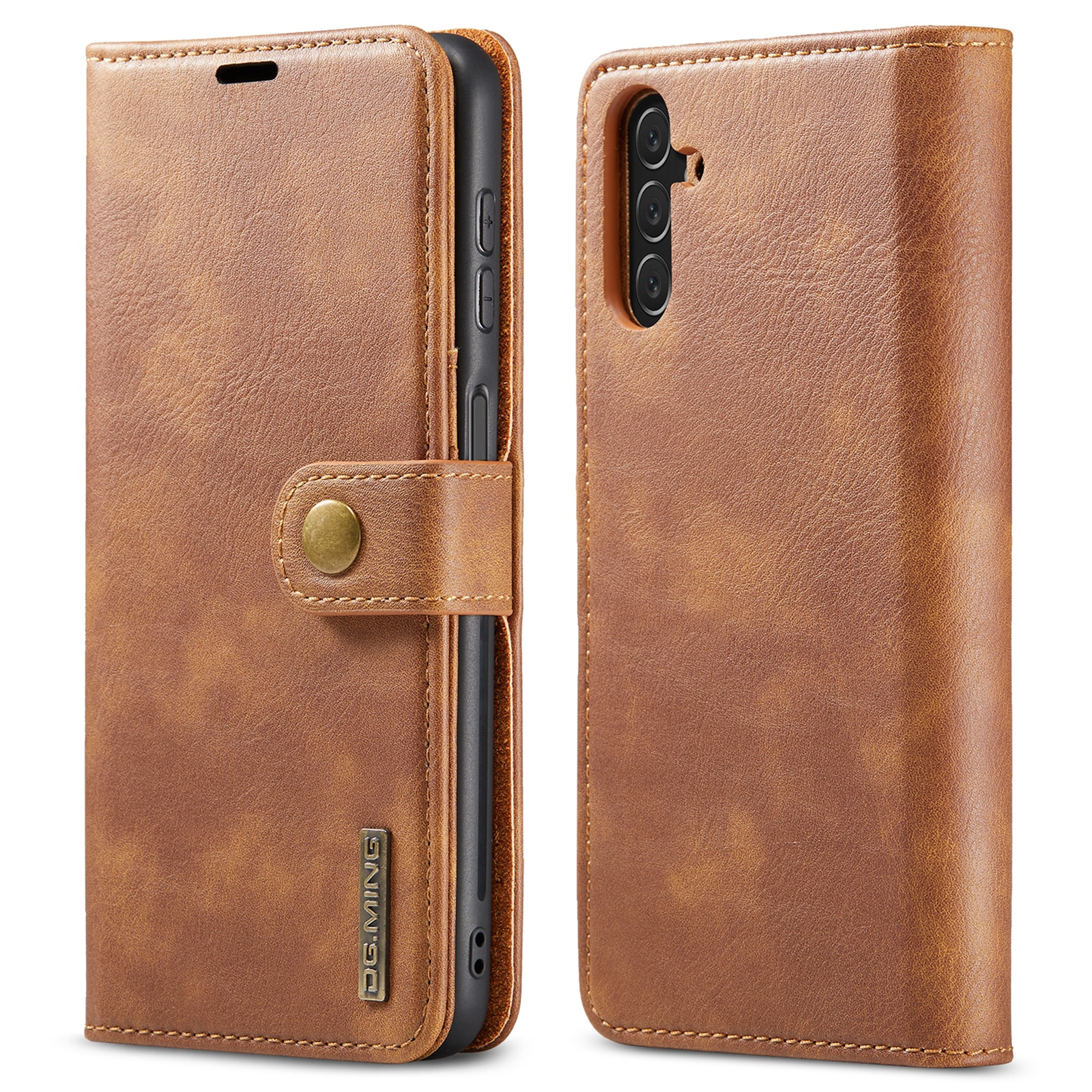 Samsung Galaxy A14 Magnet Wallet Cognac