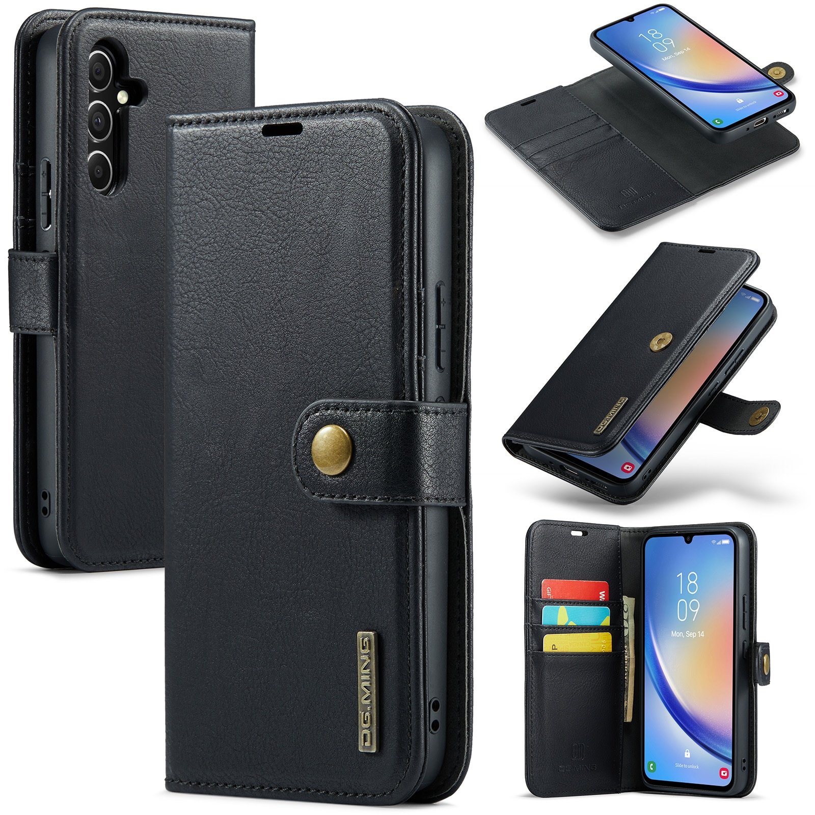 Samsung Galaxy A34 Magnet Wallet Black