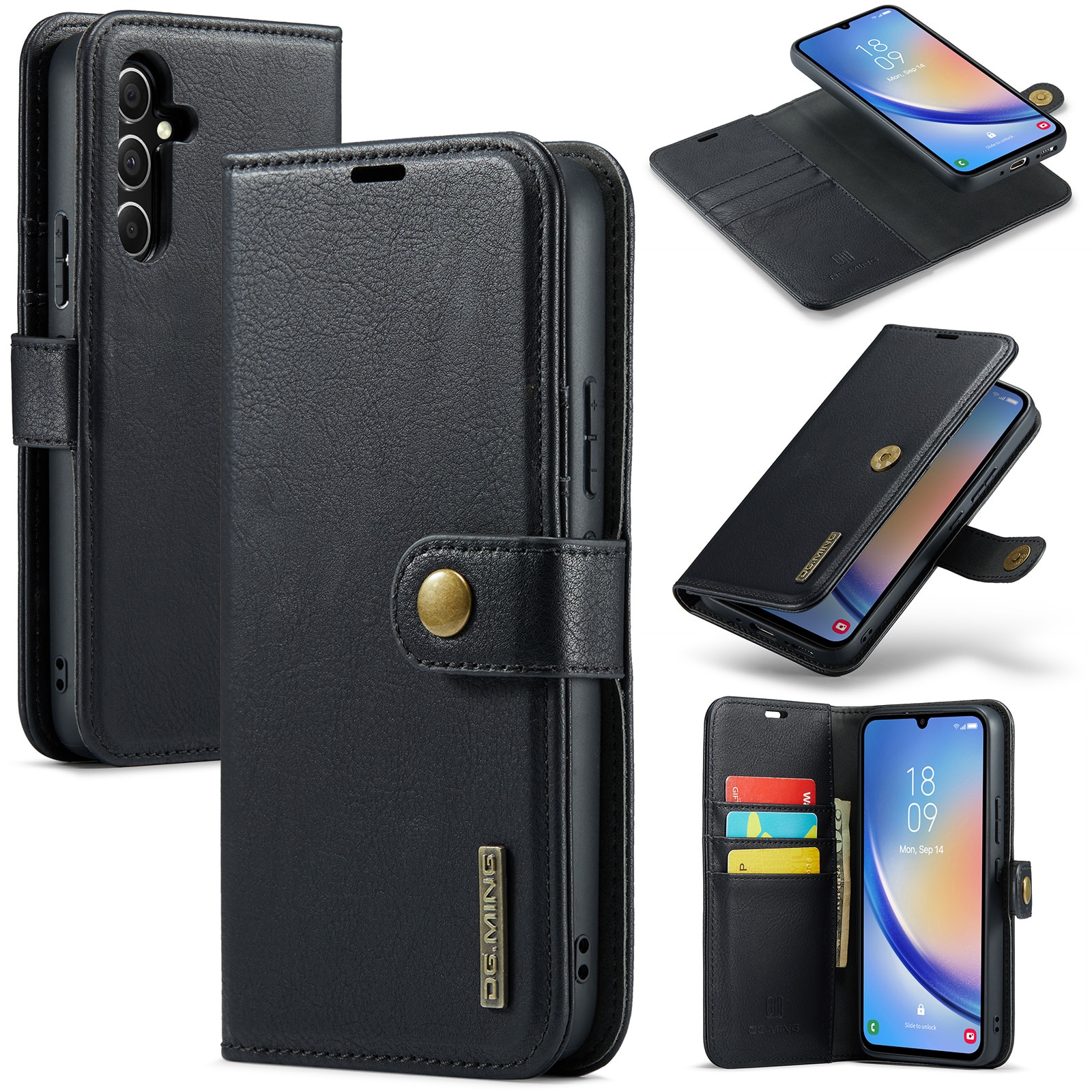 Samsung Galaxy A25 Magnet Wallet Black