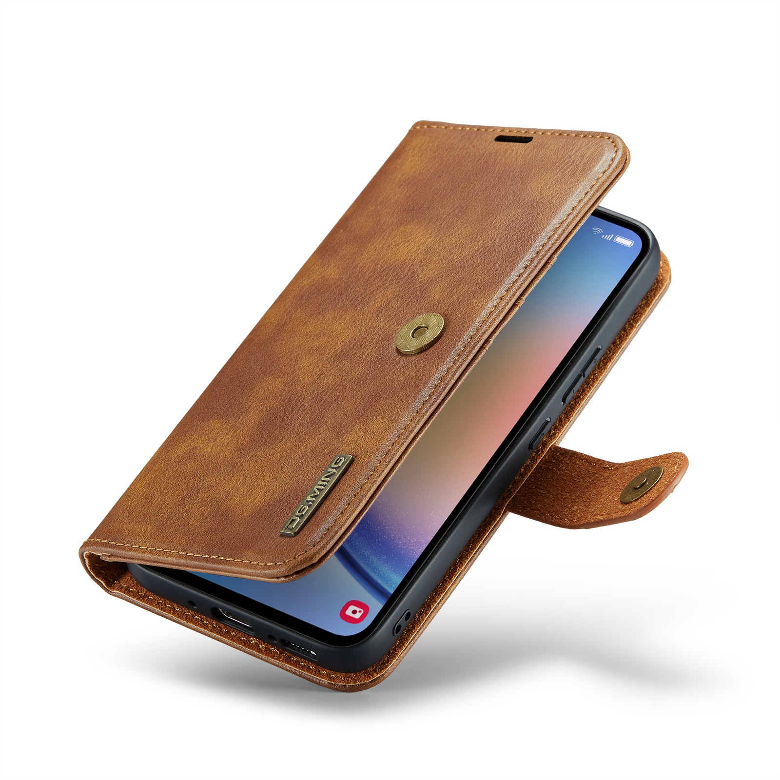 Samsung Galaxy A34 Magnet Wallet Cognac