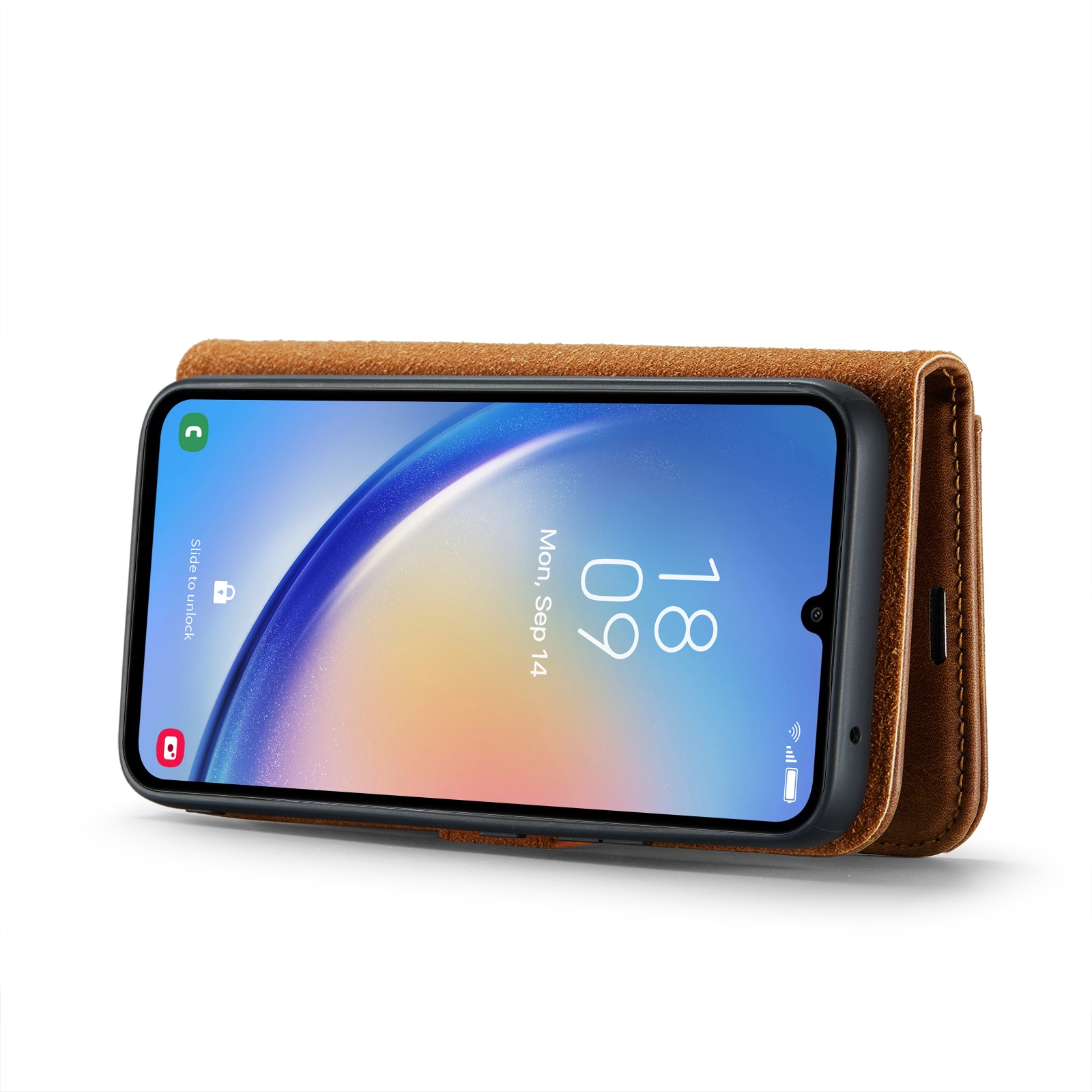 Samsung Galaxy A34 Magnet Wallet Cognac