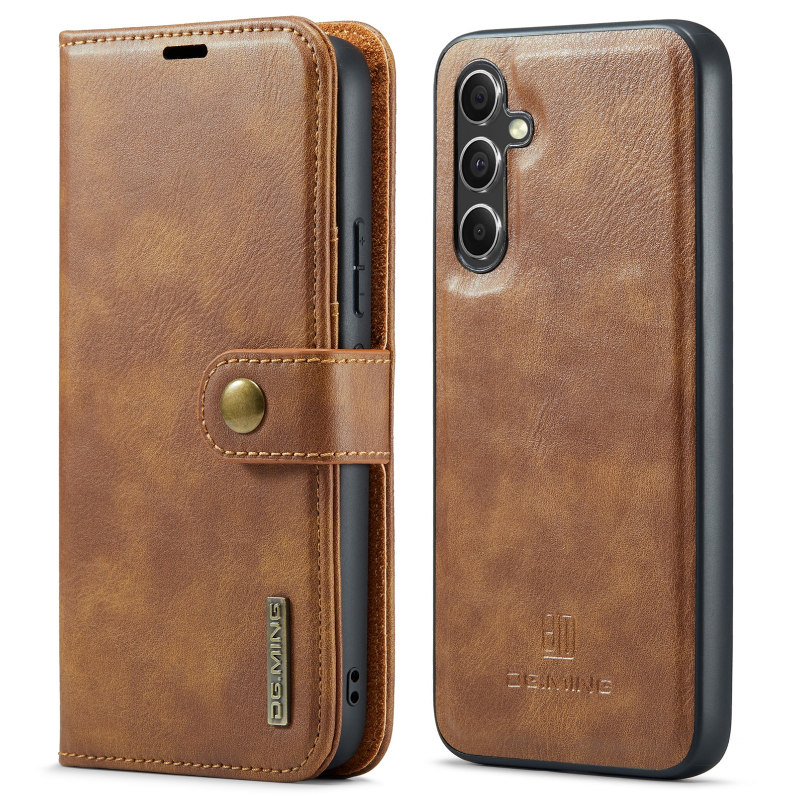 Samsung Galaxy A34 Magnet Wallet Cognac