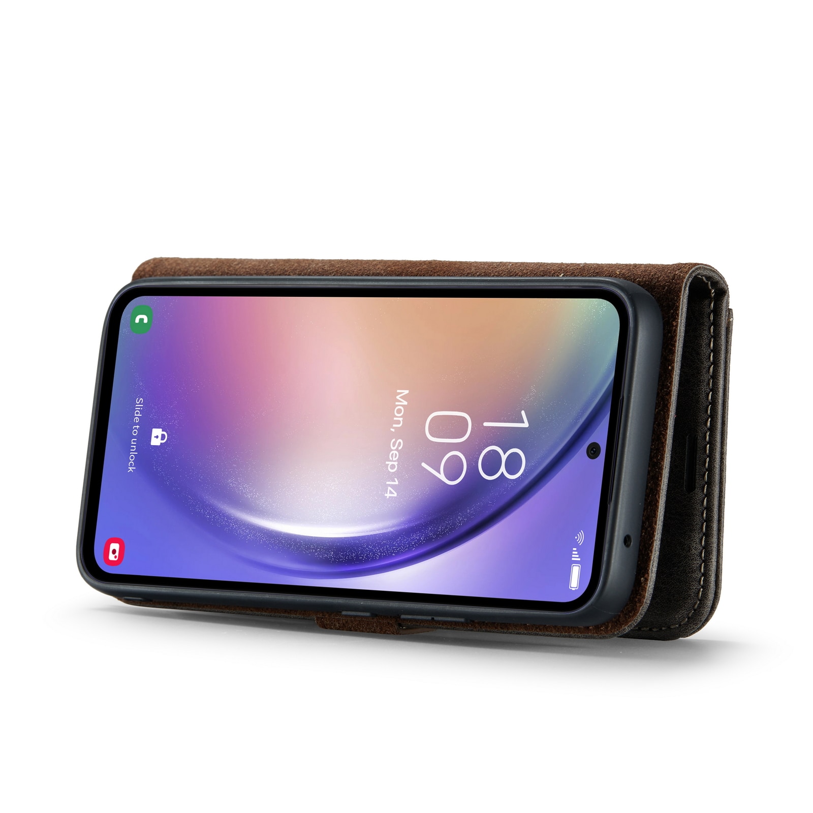 Samsung Galaxy S23 FE Magnet Wallet Brown