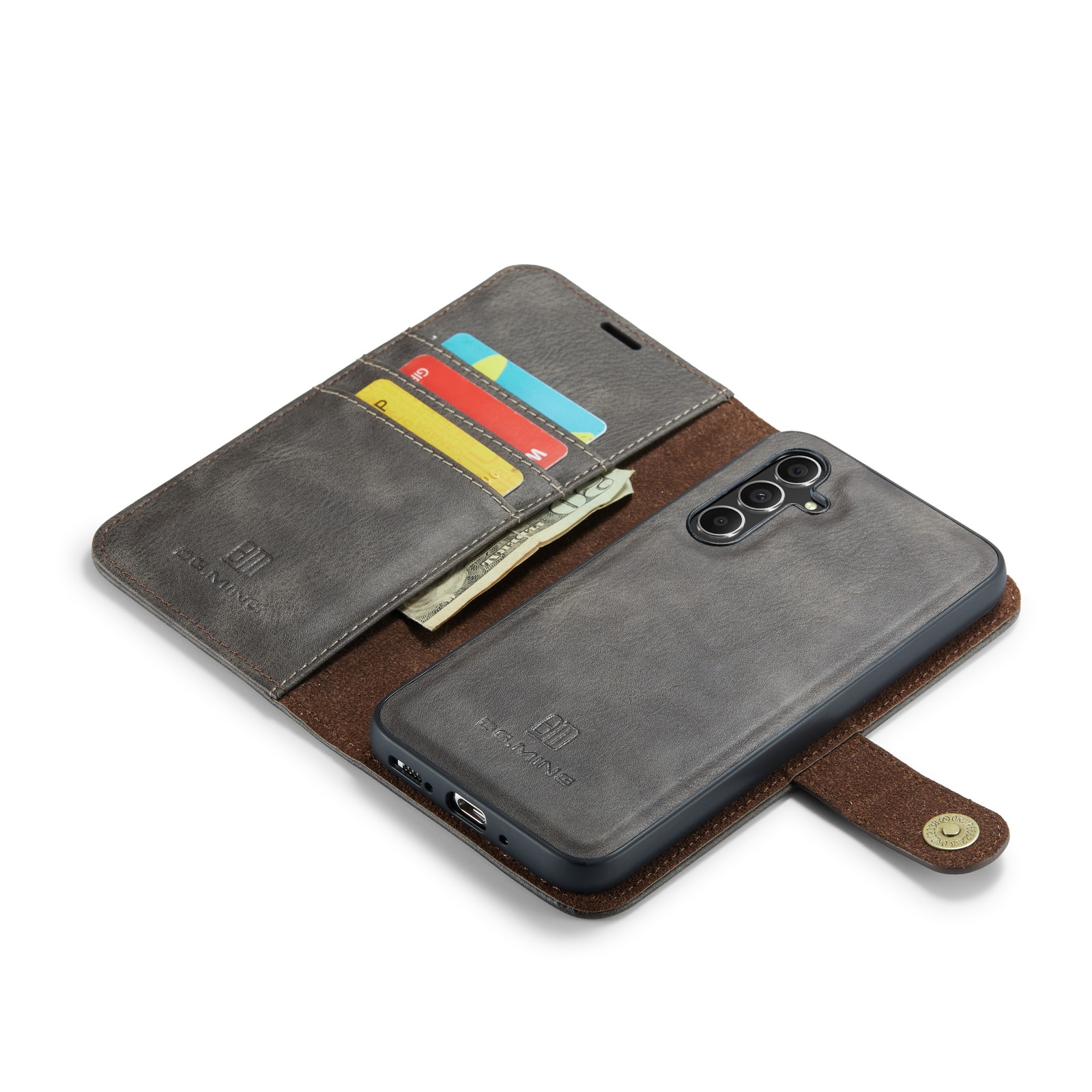 Samsung Galaxy S23 FE Magnet Wallet Brown