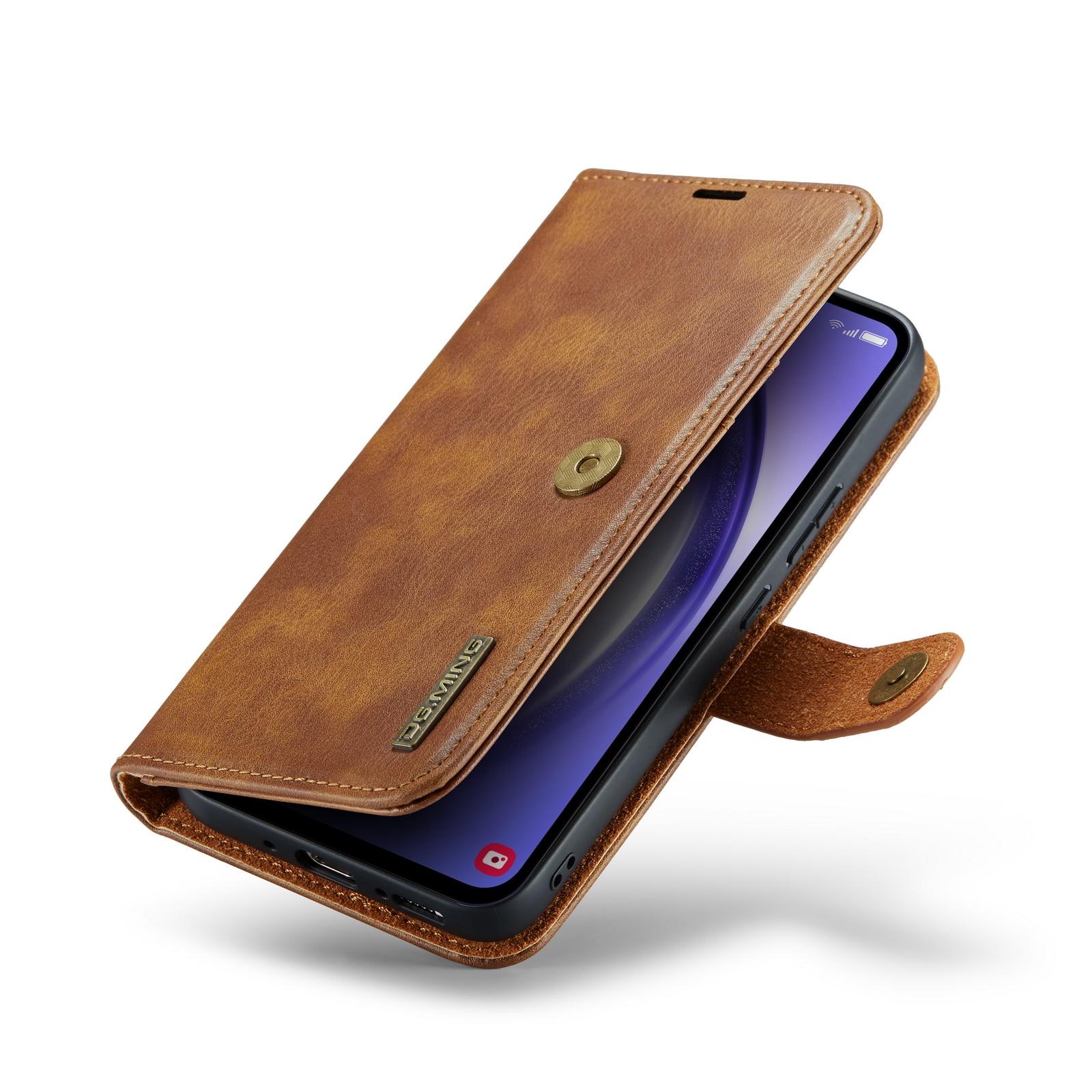 Samsung Galaxy A54 Magnet Wallet Cognac