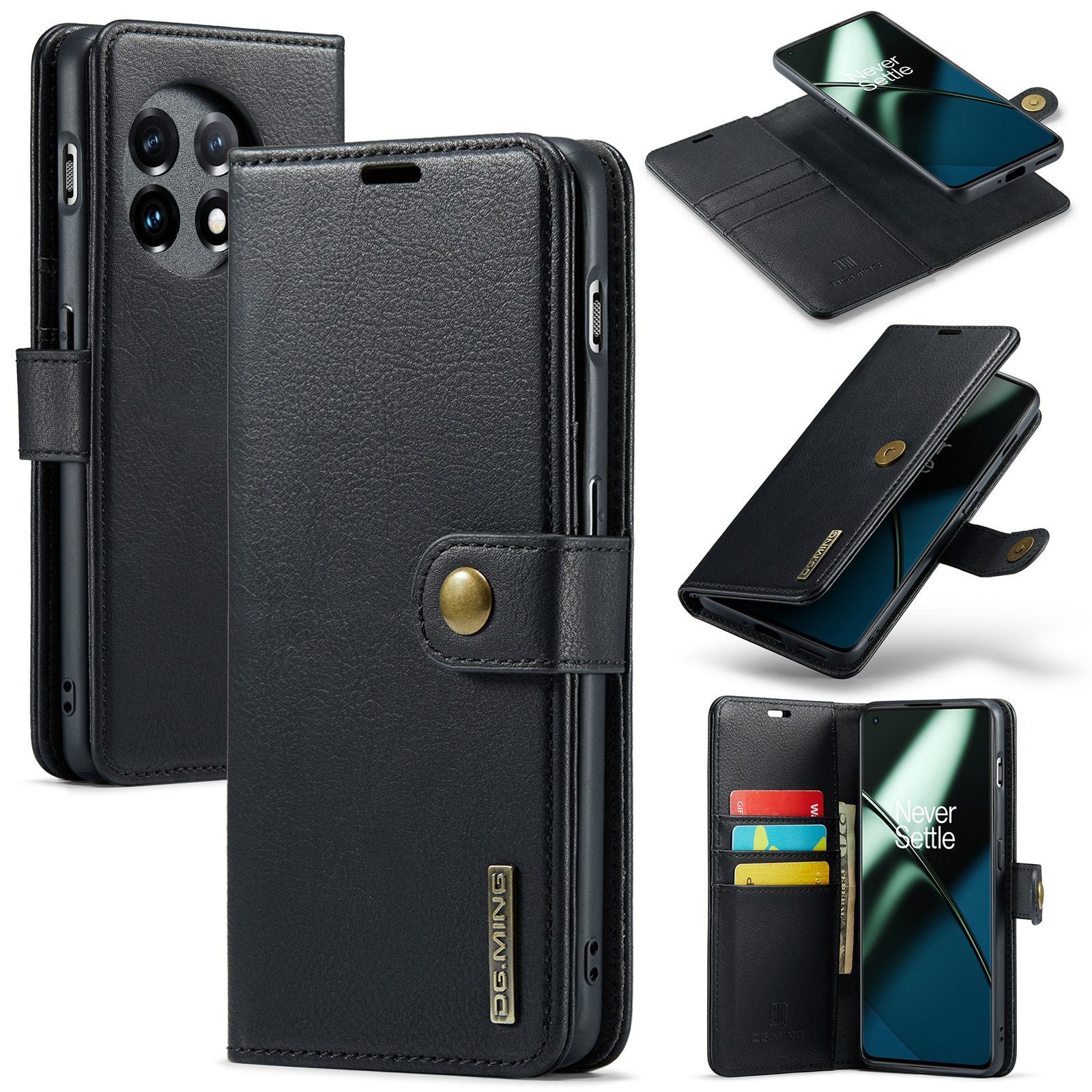 OnePlus 11 Magnet Wallet Black