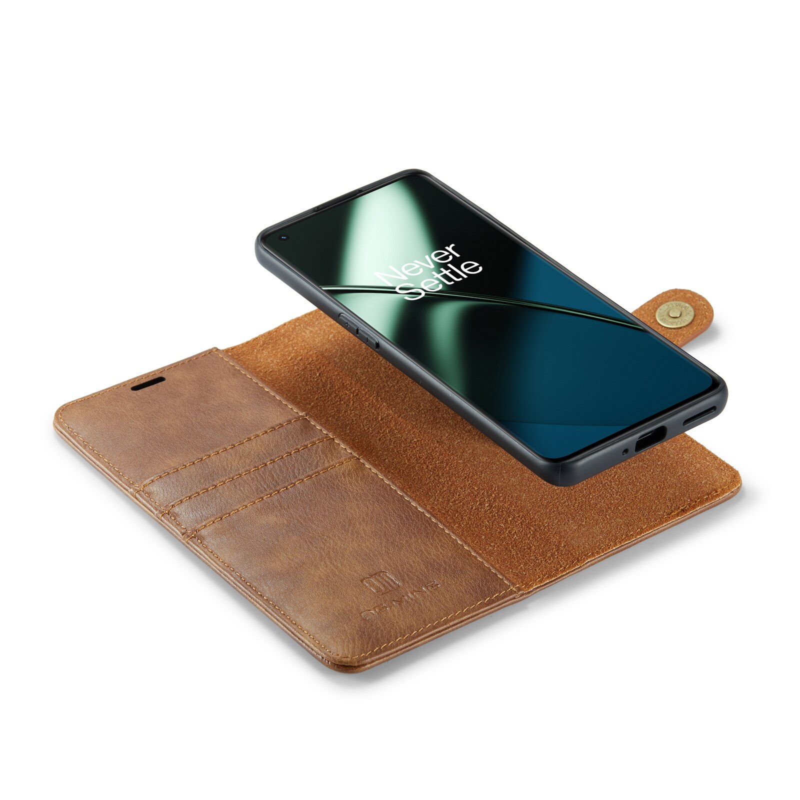  OnePlus 11 Magnet Wallet Cognac
