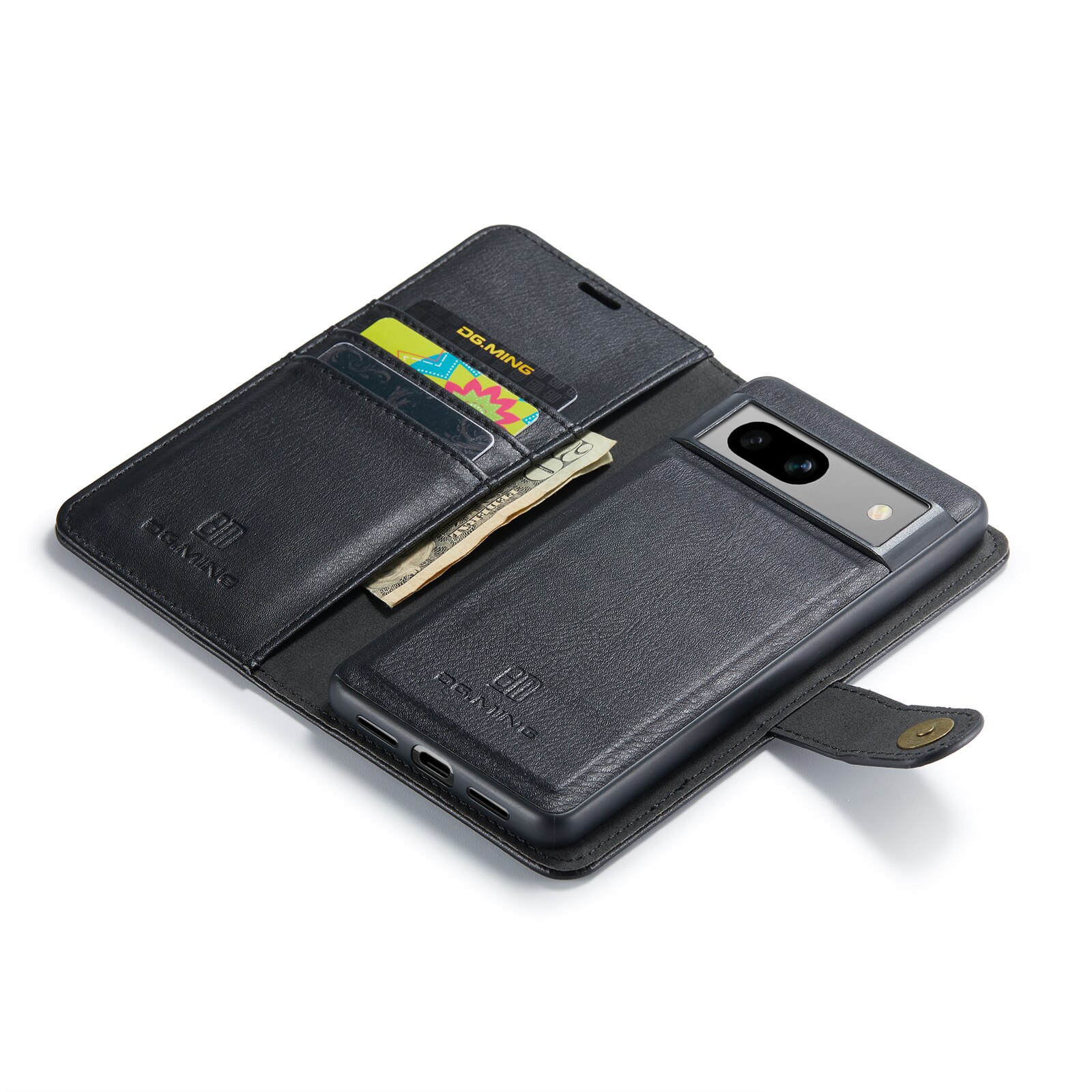 Google Pixel 7a Magnet Wallet Black