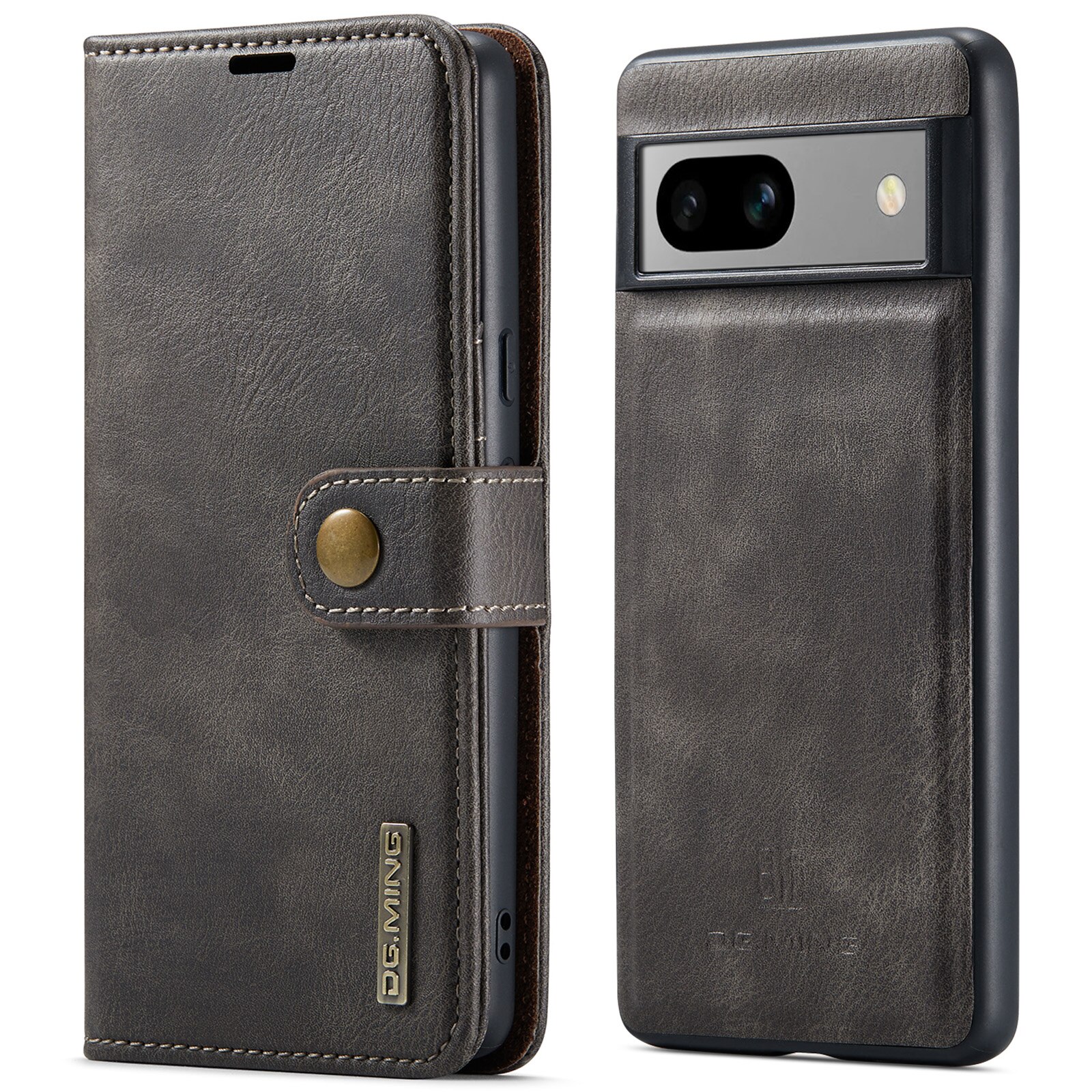 Google Pixel 7a Magnet Wallet Brown