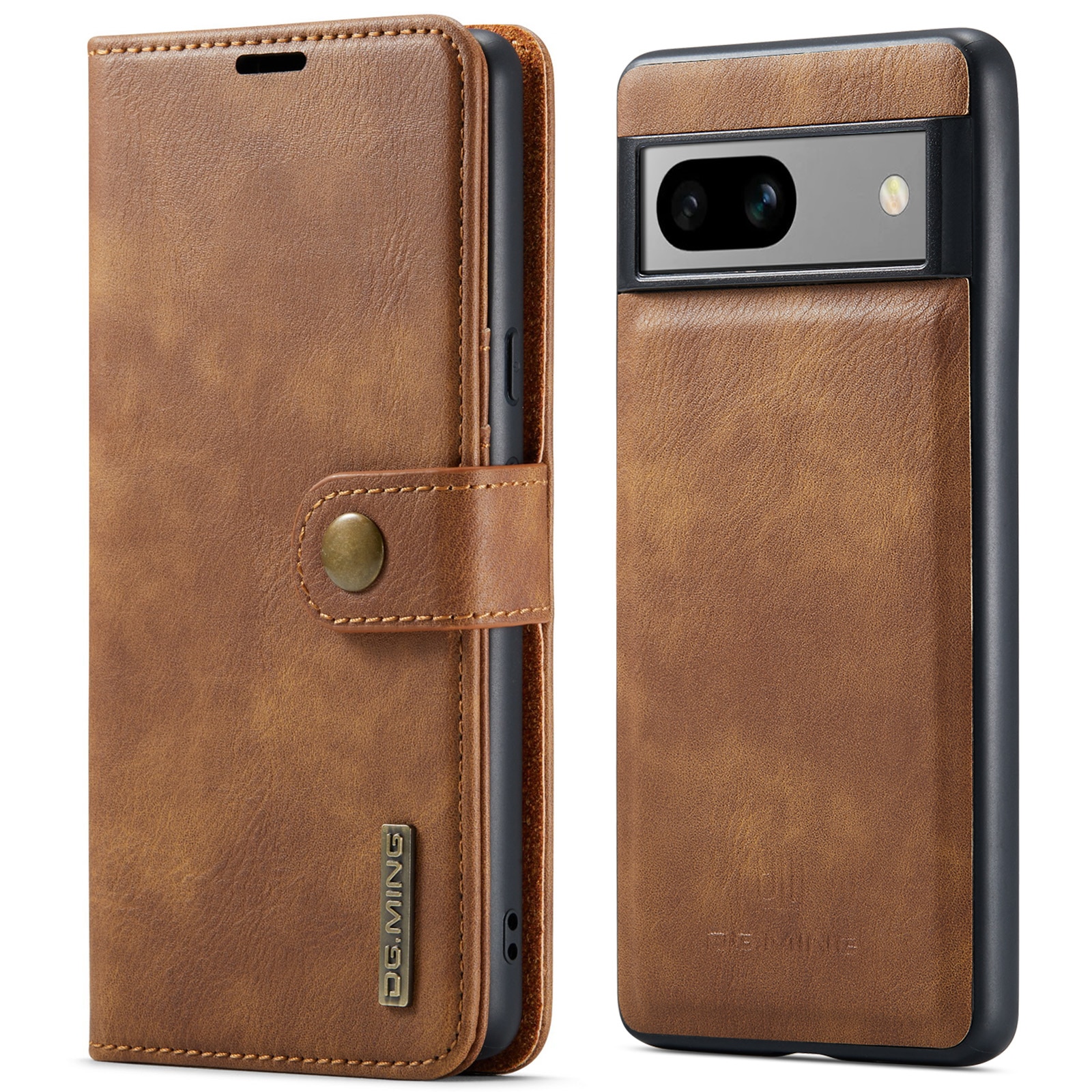 Google Pixel 7a Magnet Wallet Cognac