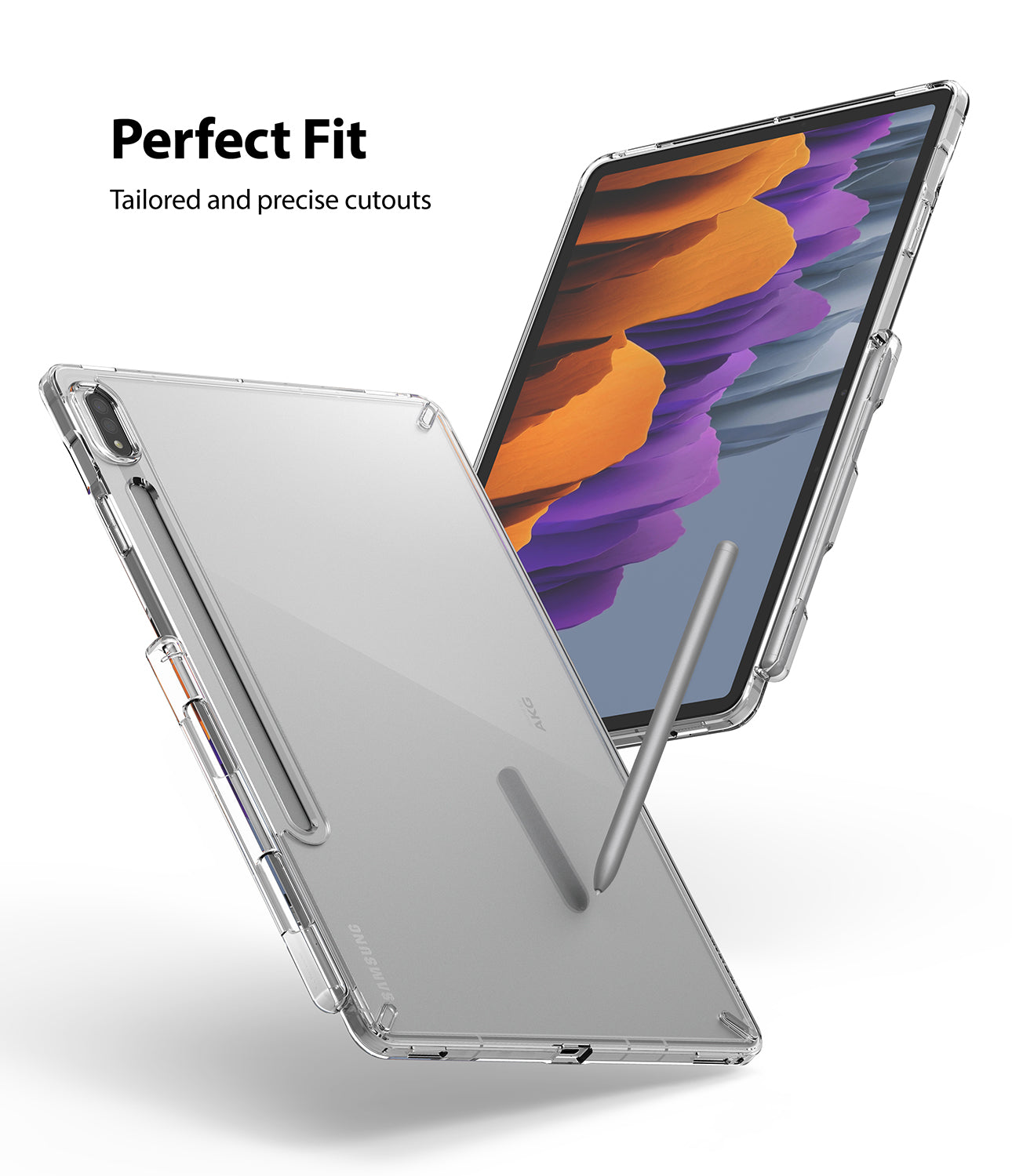 Samsung Galaxy Tab S8 Fusion Case Clear