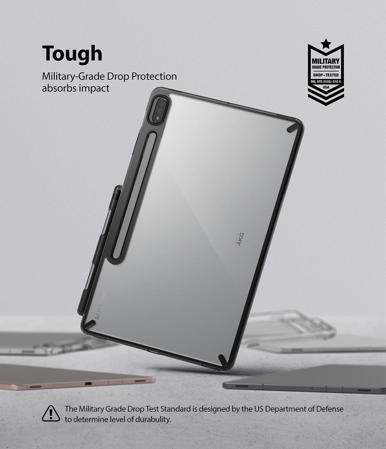 Samsung Galaxy Tab S7 Fusion Case Clear