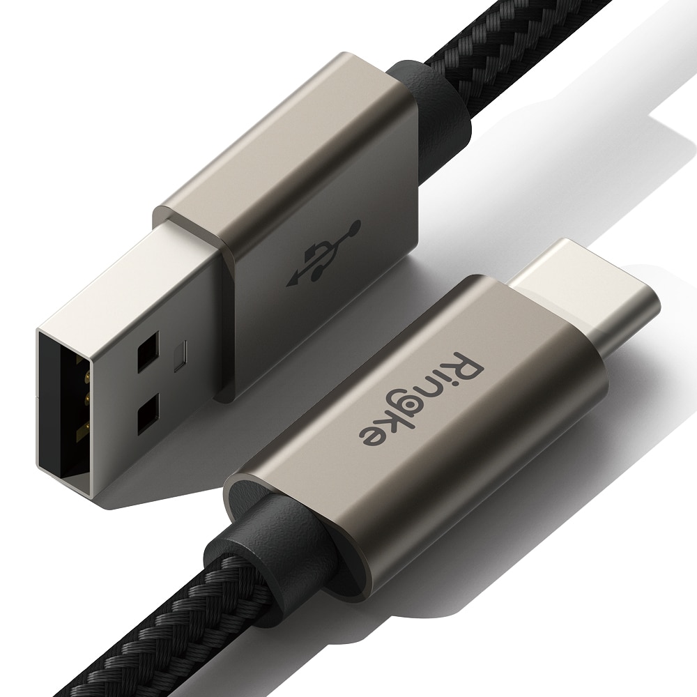 Fast Charging Basic Cable USB-A -> USB-C 1m Black