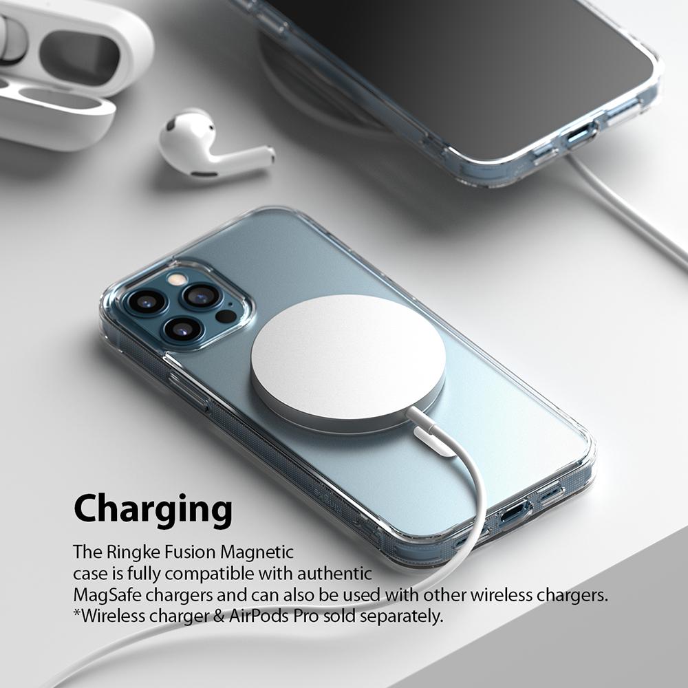 iPhone 12/12 Pro Fusion Magnetic Case Matte Clear