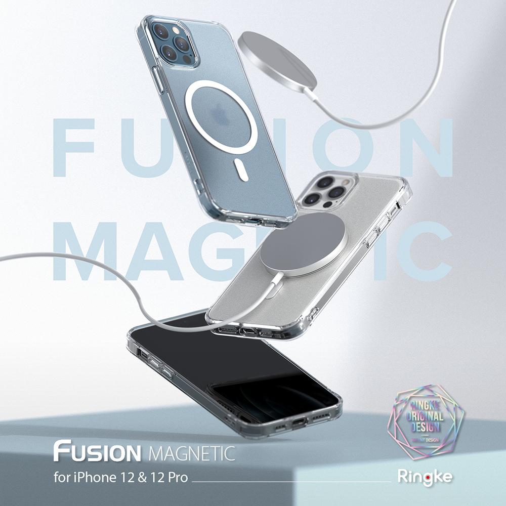 iPhone 12/12 Pro Fusion Magnetic Case Matte Clear