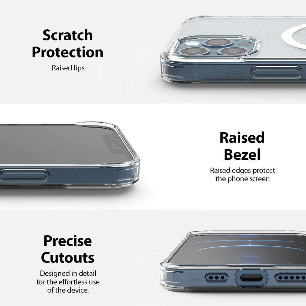 iPhone 12/12 Pro Fusion Magnetic Case Matte Clear