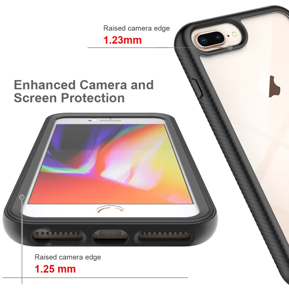 iPhone 7 Plus/8 Plus Full Protection Case Black