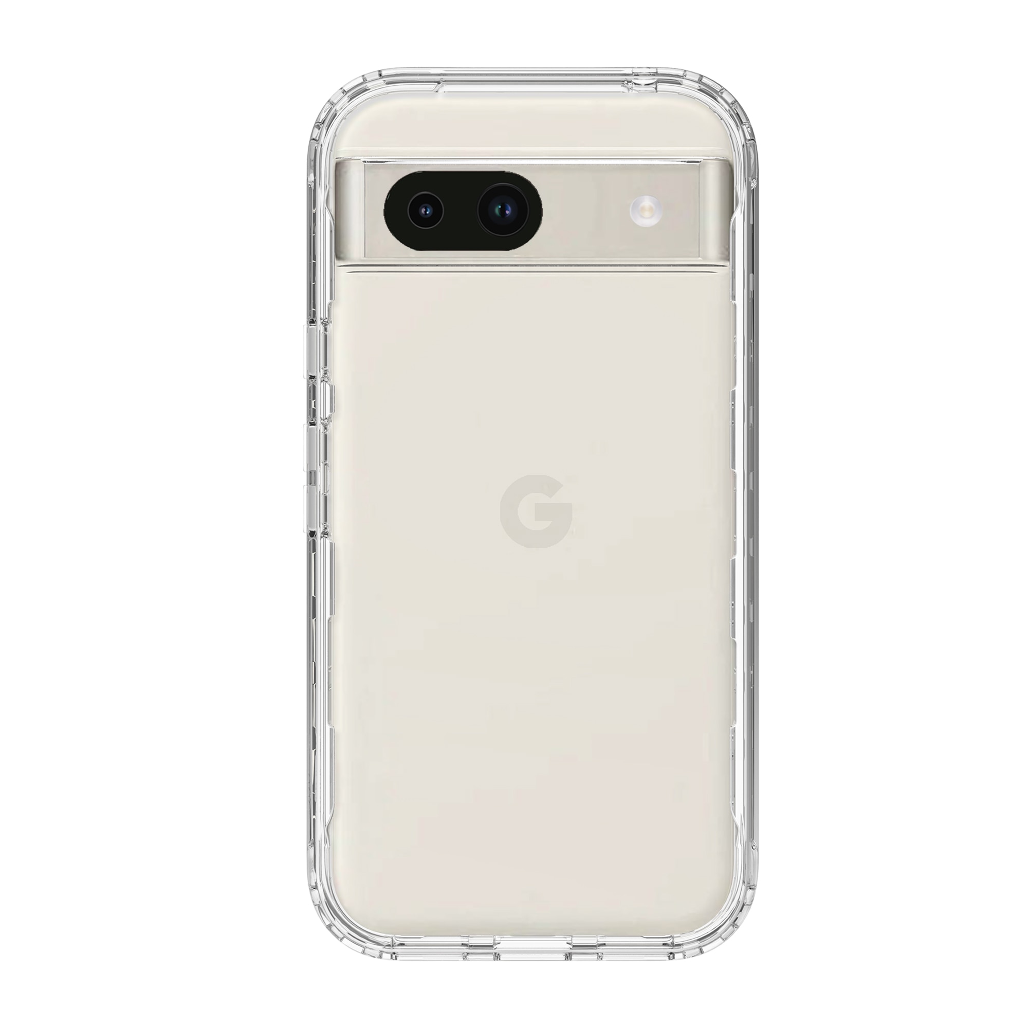 Google Pixel 8a Full Protection Case Transparent