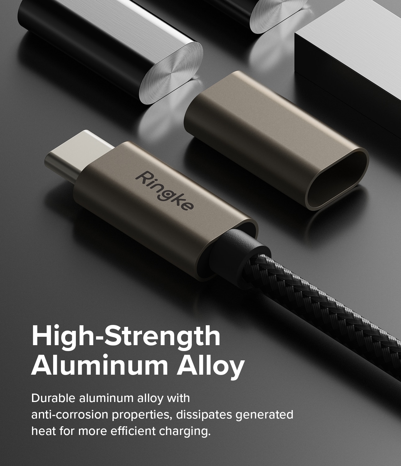 Fast Charging Basic Cable USB-A -> USB-C 1m Black
