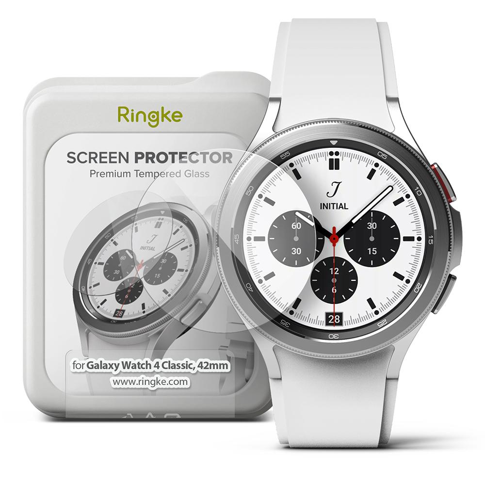 Samsung Galaxy Watch 4 Classic 42mm Screen Tempered Glass (4-pack)