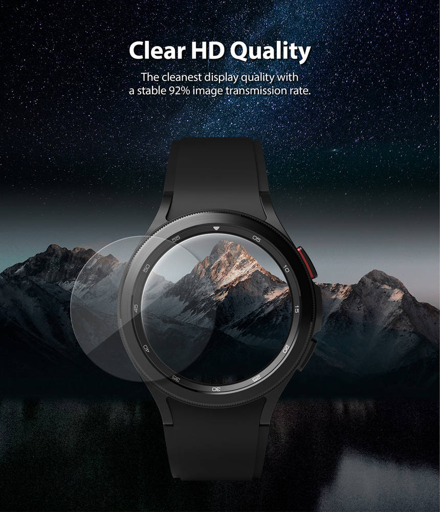 Samsung Galaxy Watch 4 Classic 42mm Screen Tempered Glass (4-pack)