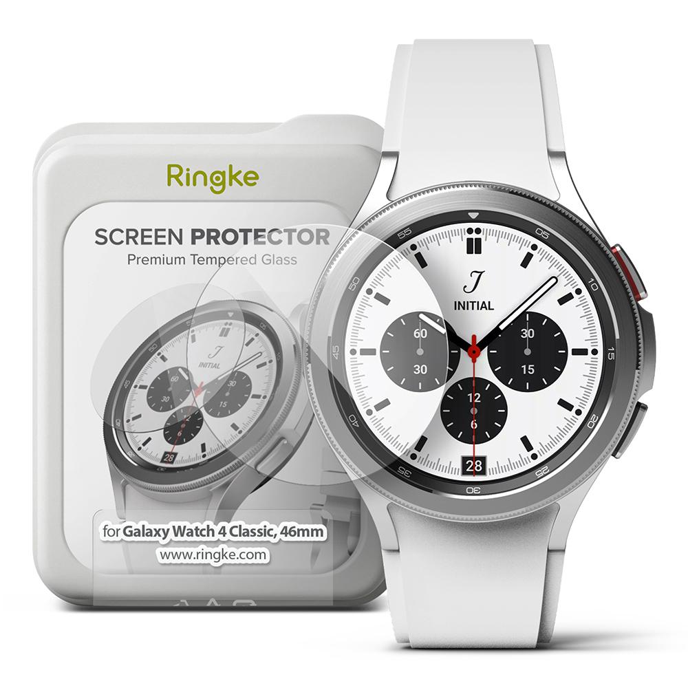 Samsung Galaxy Watch 4 Classic 46mm Screen Tempered Glass (4-pack)