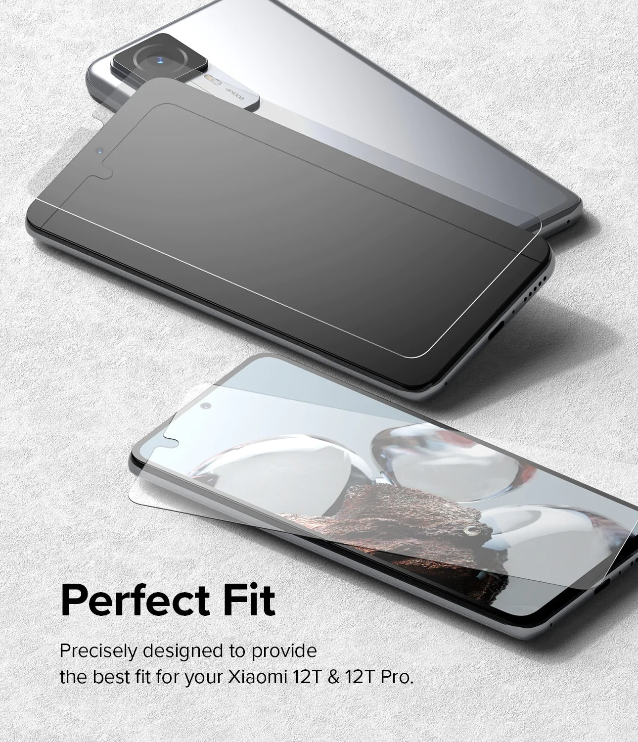 Xiaomi 12T/12T Pro Screen Protector Glass (2-pack)