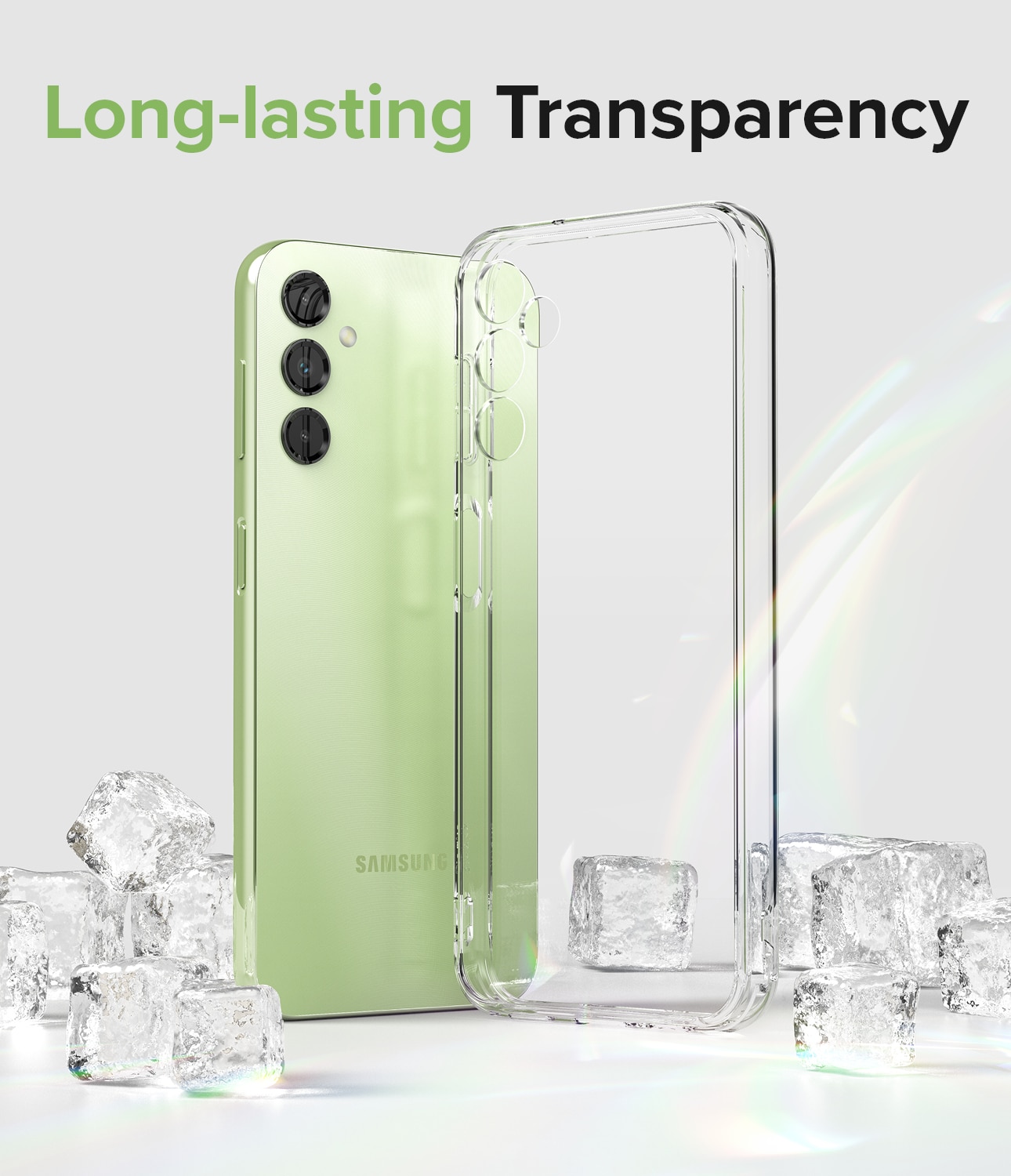 Samsung Galaxy A14 Fusion Case Clear