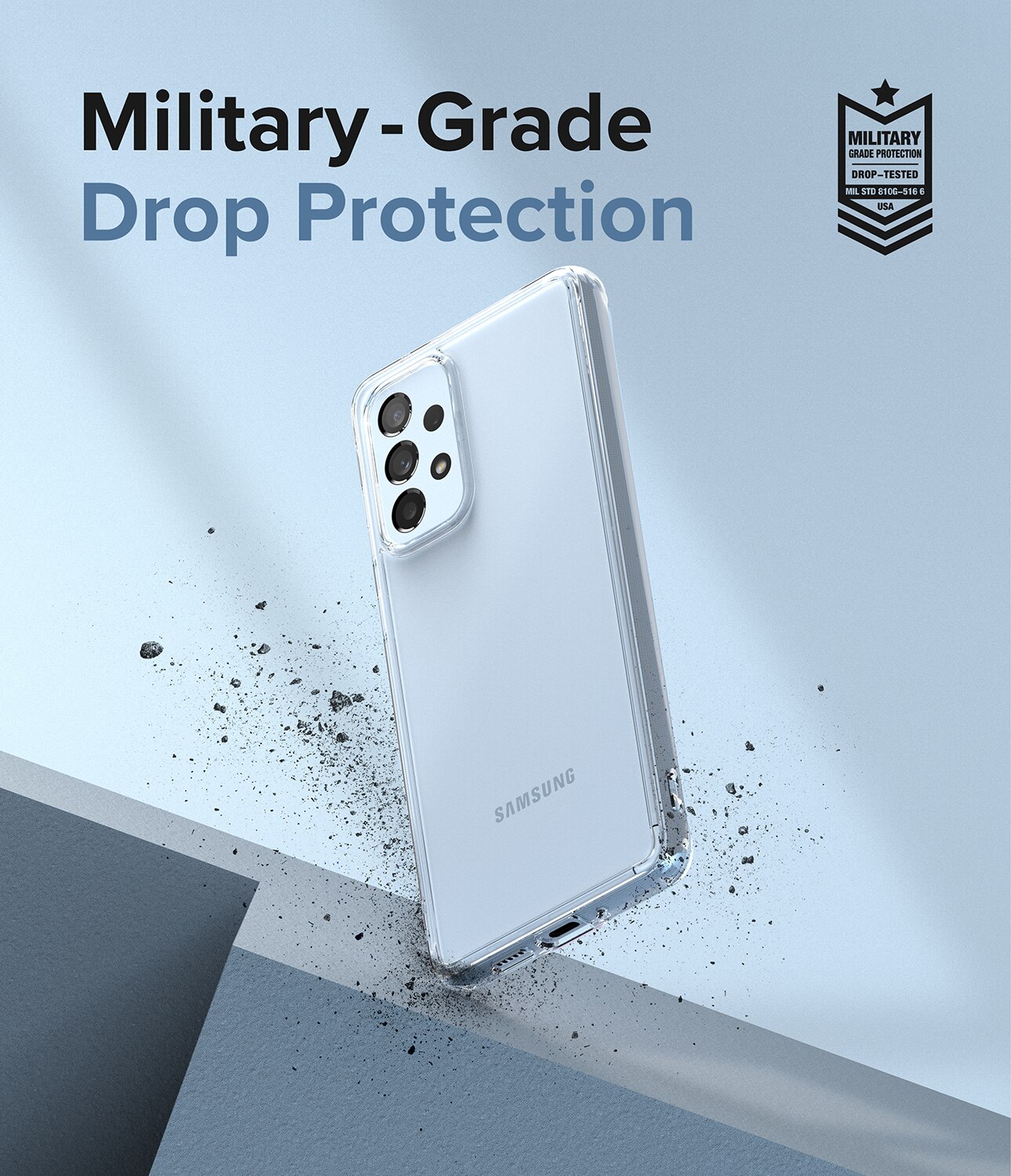 Samsung Galaxy A53 Fusion Case Transparent