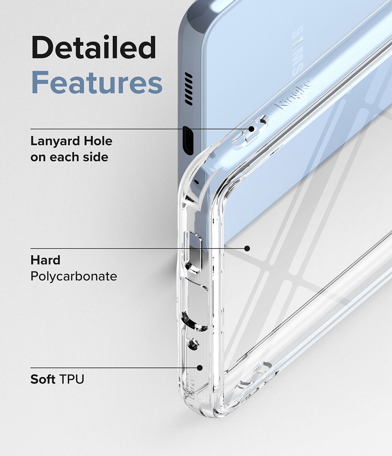 Samsung Galaxy A53 Fusion Case Transparent