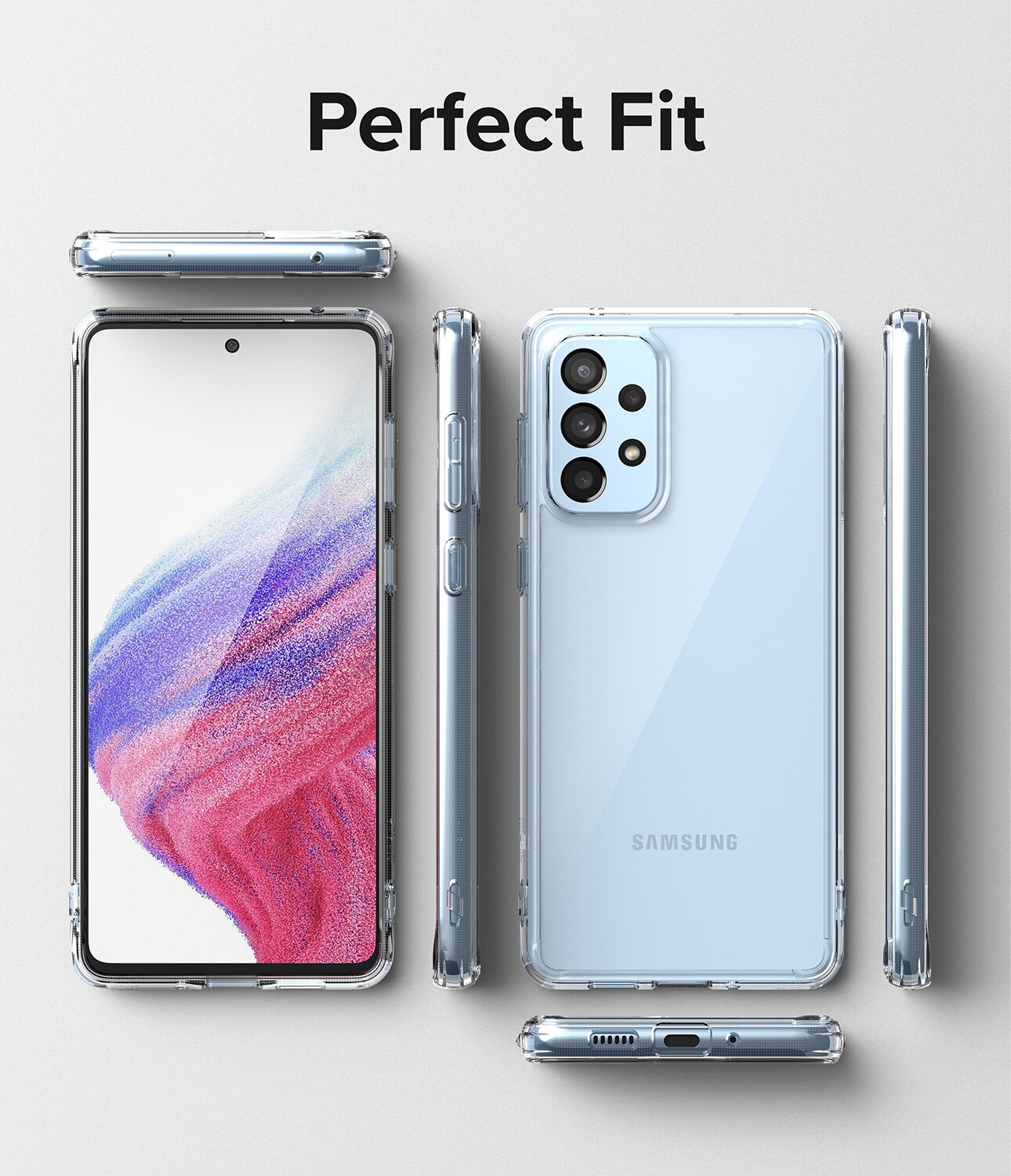 Samsung Galaxy A53 Fusion Case Transparent
