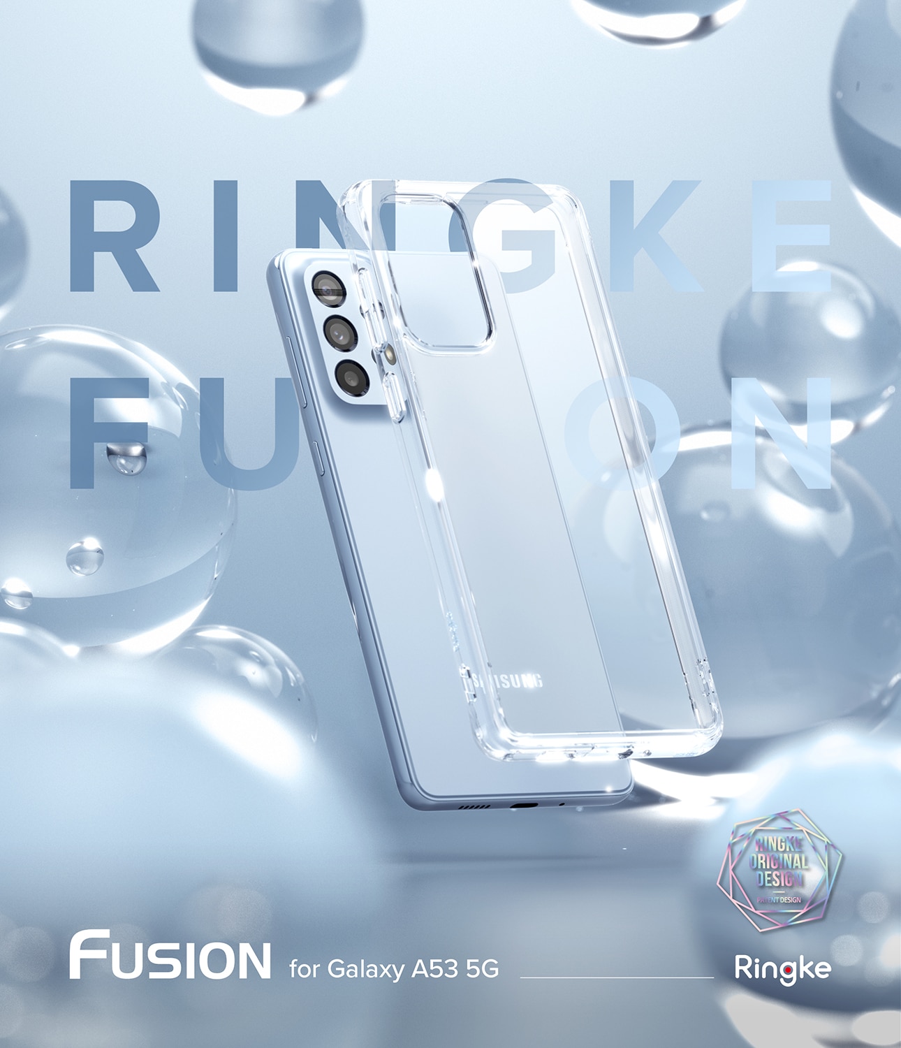 Samsung Galaxy A53 Fusion Case Clear