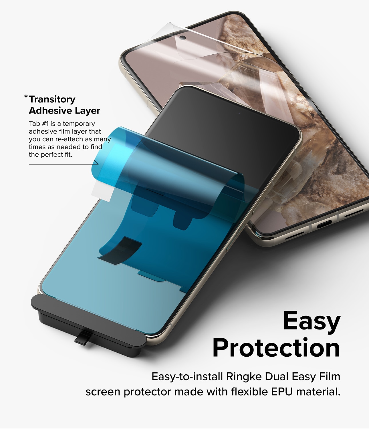 Google Pixel 8 Pro Dual Easy Screen Protector (2-pack)