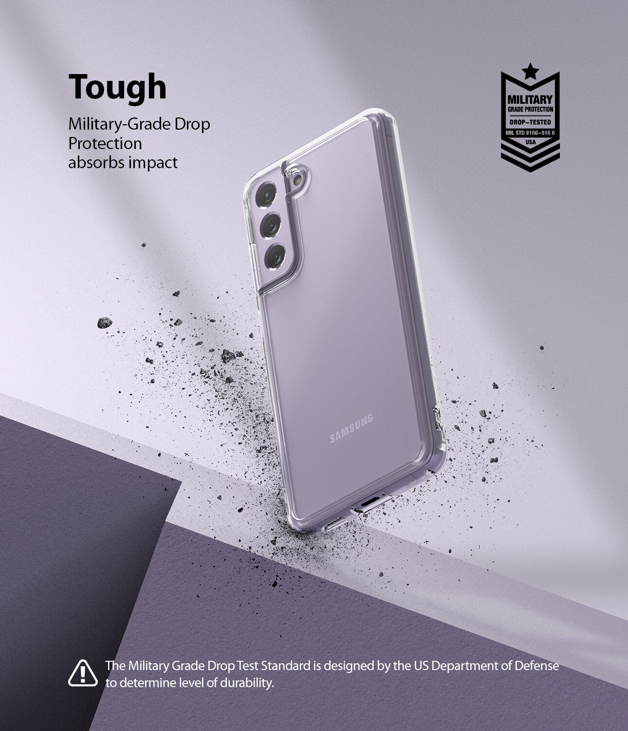 Samsung Galaxy S21 FE Fusion Case Transparent