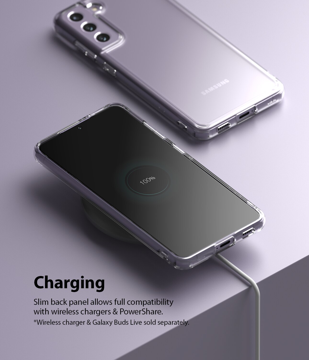 Samsung Galaxy S21 FE Fusion Case Transparent