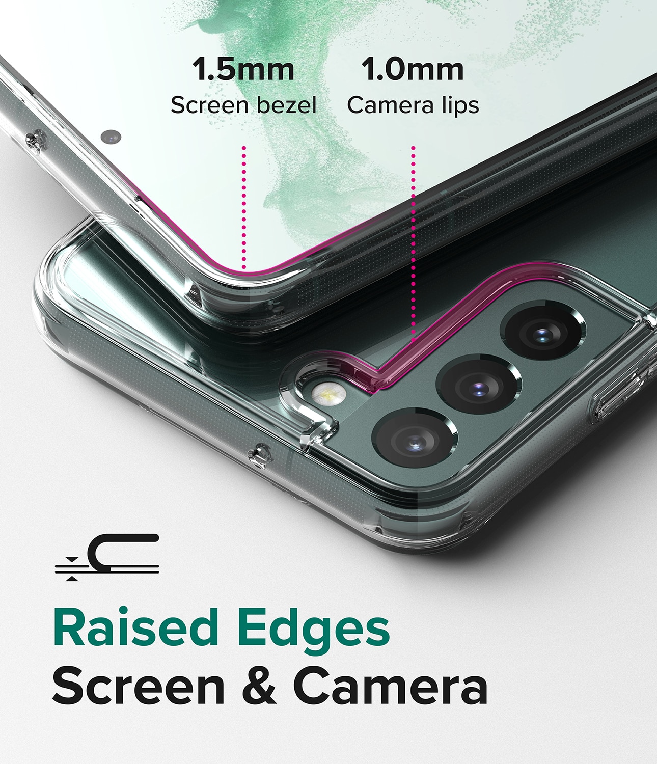 Samsung Galaxy S22 Plus Fusion Case Clear