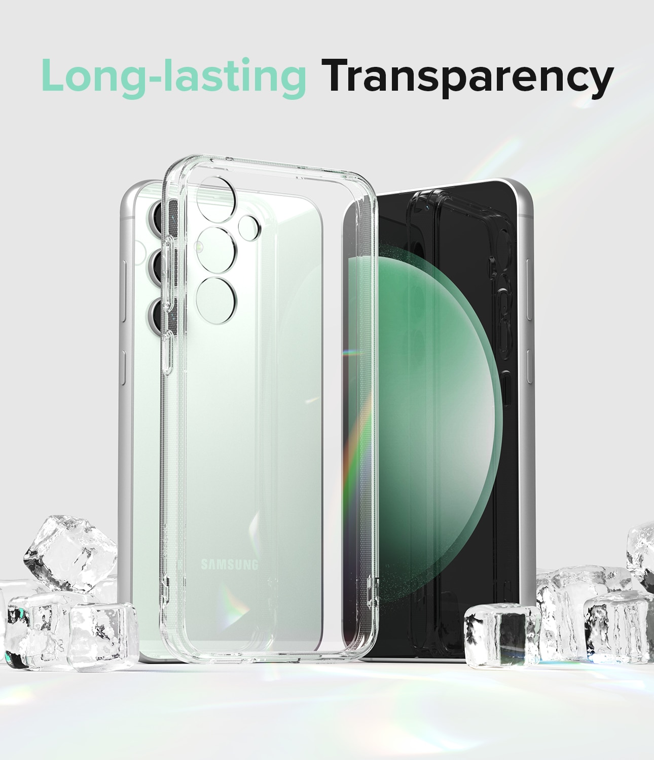 Samsung Galaxy S23 FE Fusion Case Clear