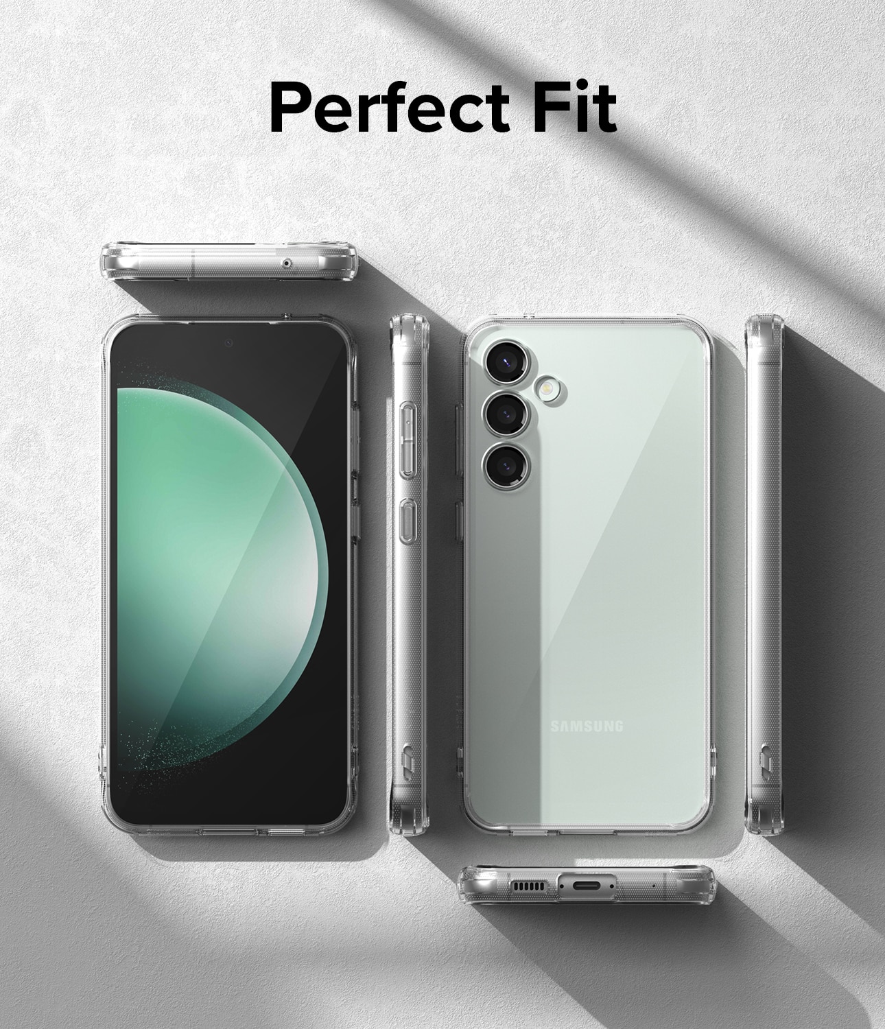 Samsung Galaxy S23 FE Fusion Case Clear