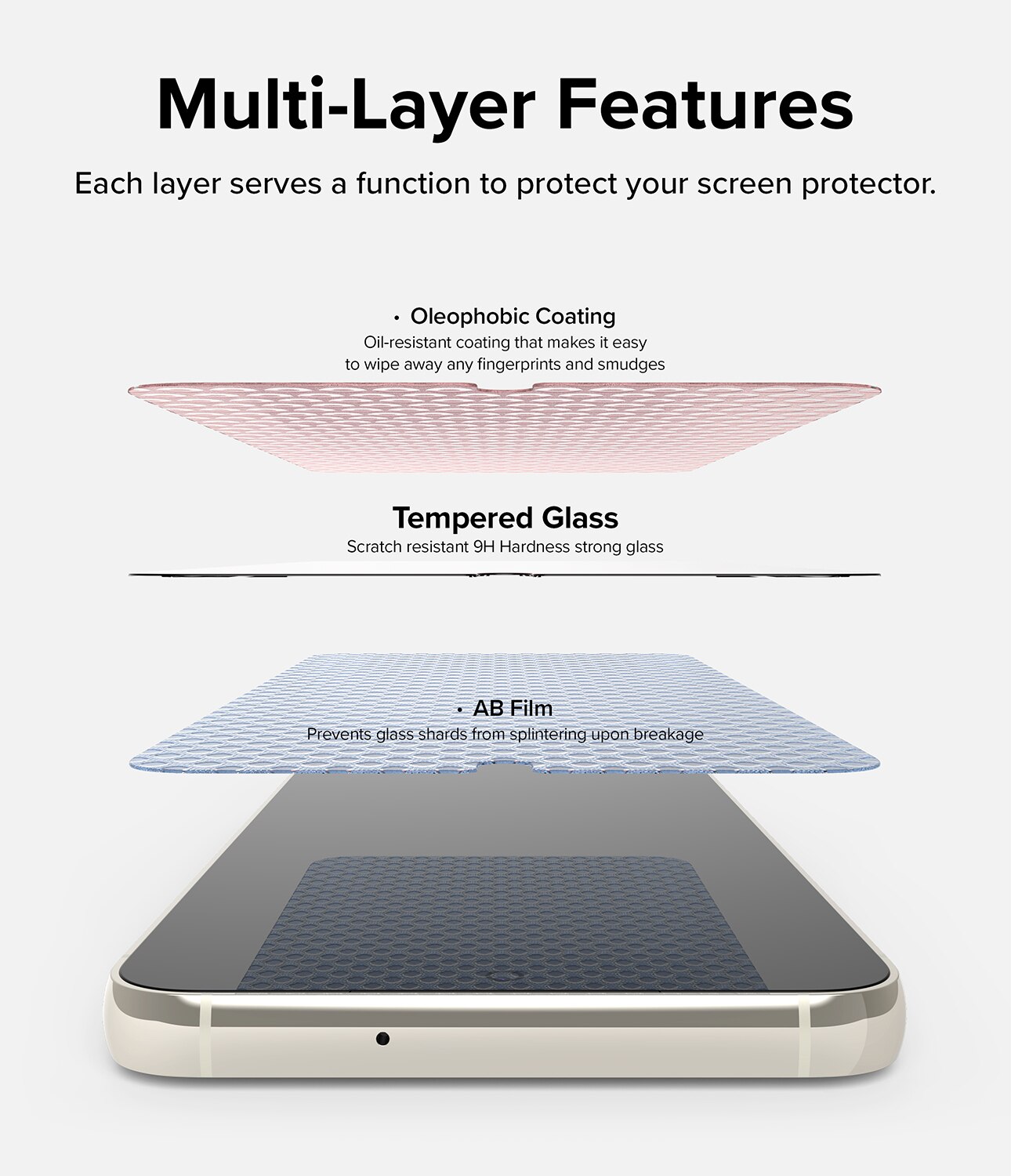 Samsung Galaxy S23 Plus Screen Protector Glass (2-pack)