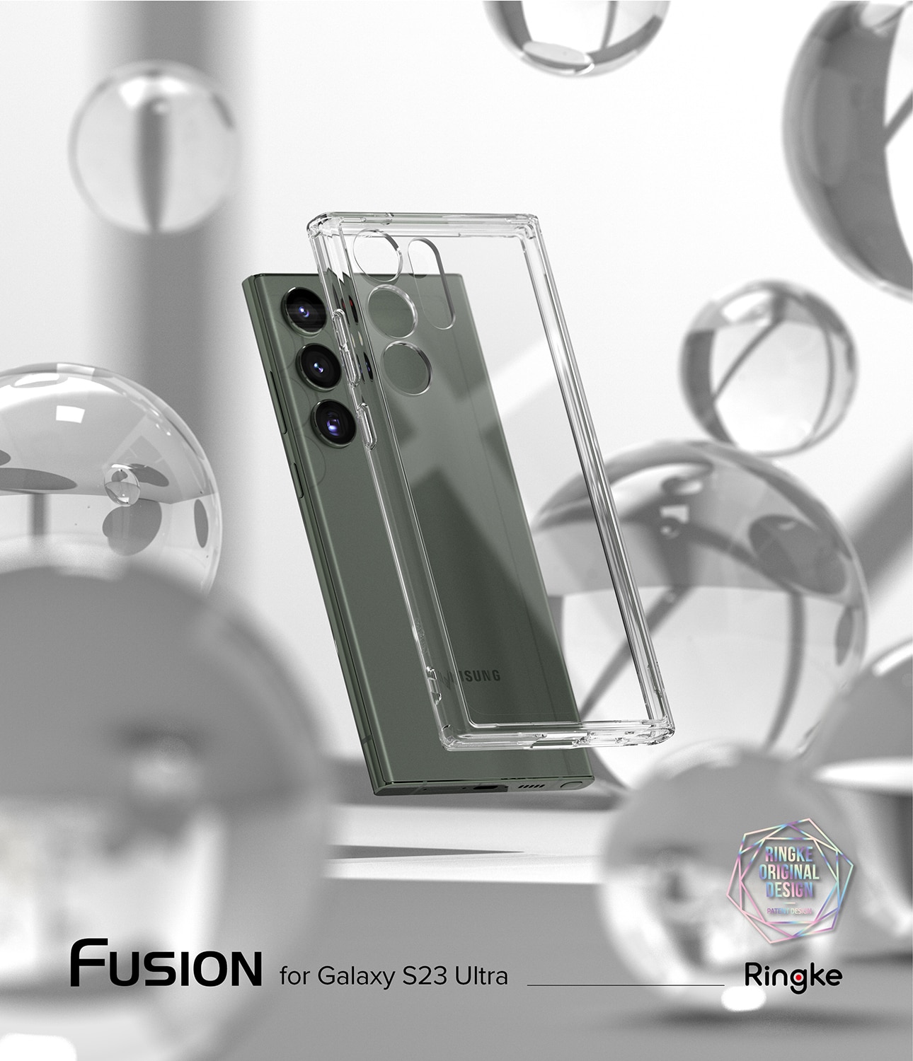 Samsung Galaxy S23 Ultra Fusion Case Clear