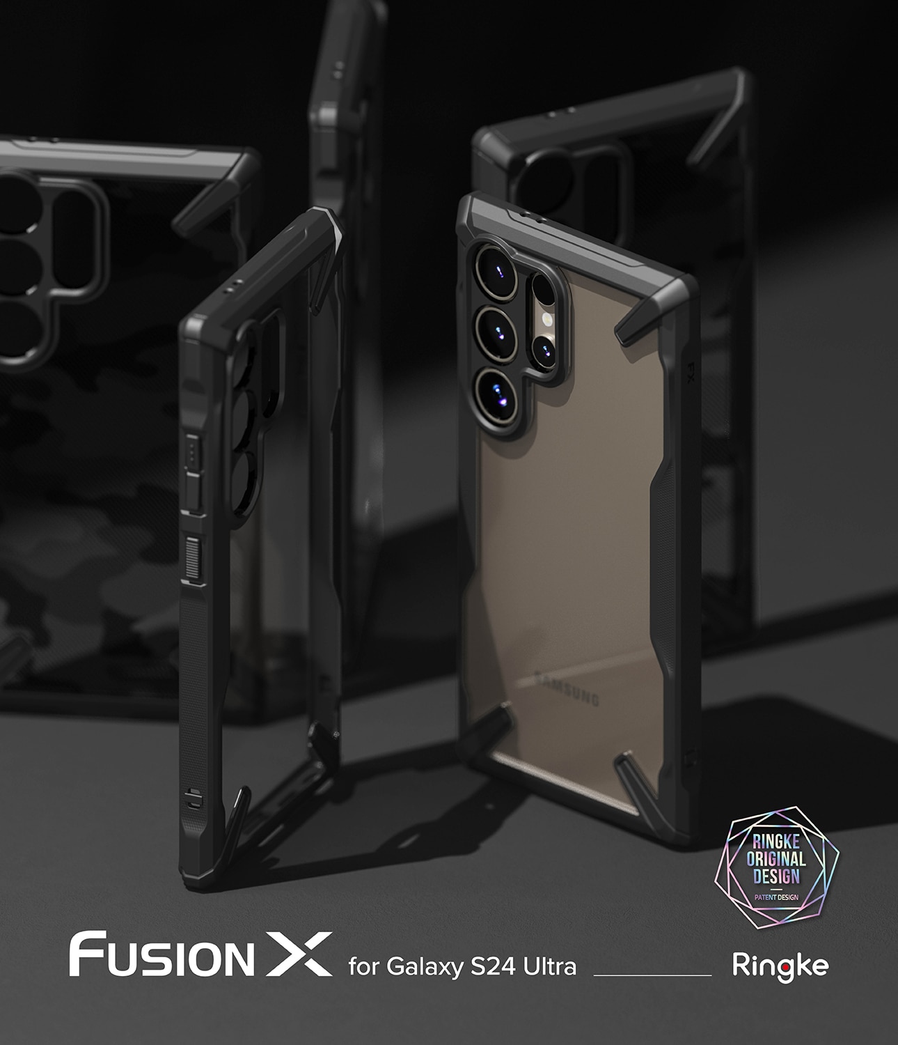Samsung Galaxy S24 Ultra Fusion X Case Black