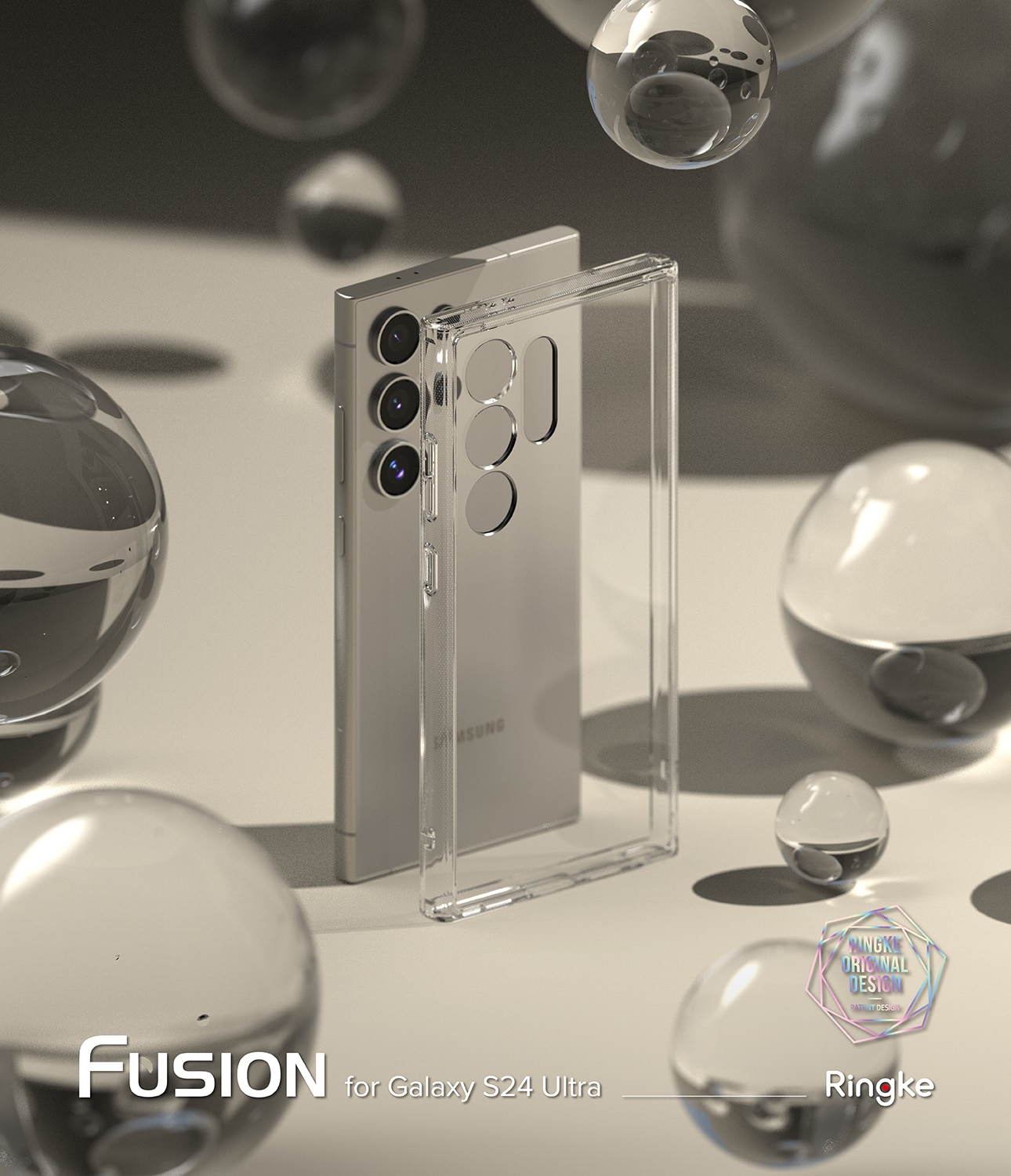 Samsung Galaxy S24 Ultra Fusion Case Clear