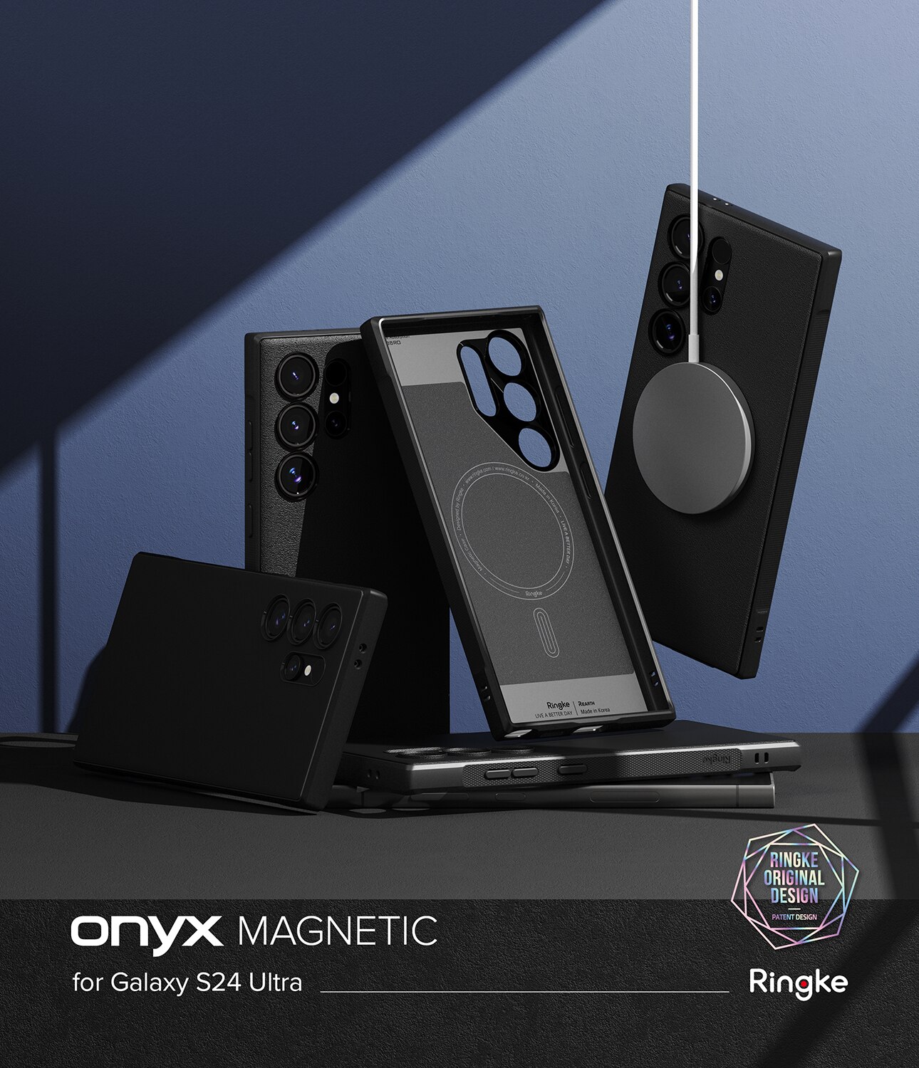 Samsung Galaxy S24 Ultra Onyx Magnetic Case Black