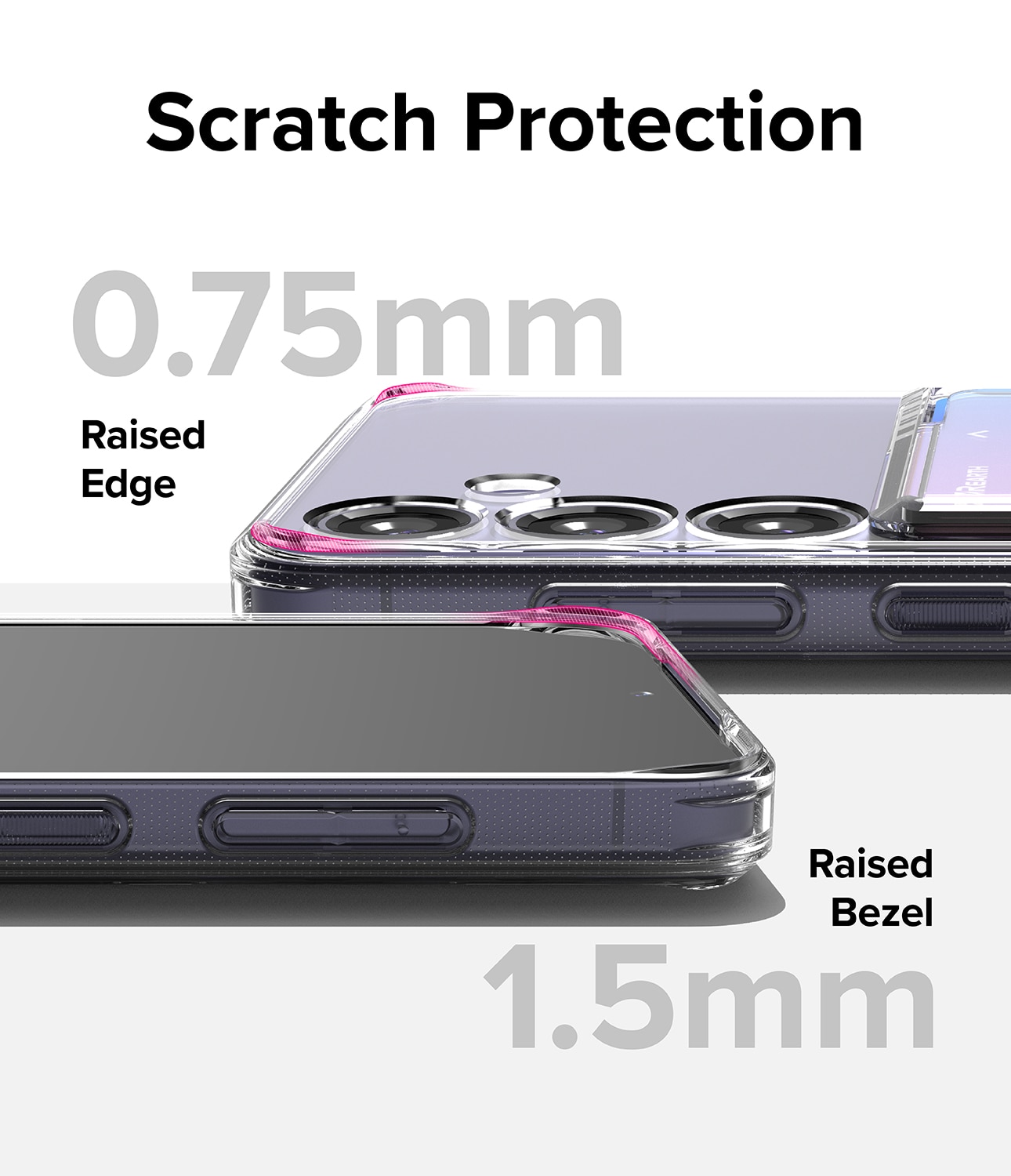 Samsung Galaxy S24 Fusion Card Case Transparent